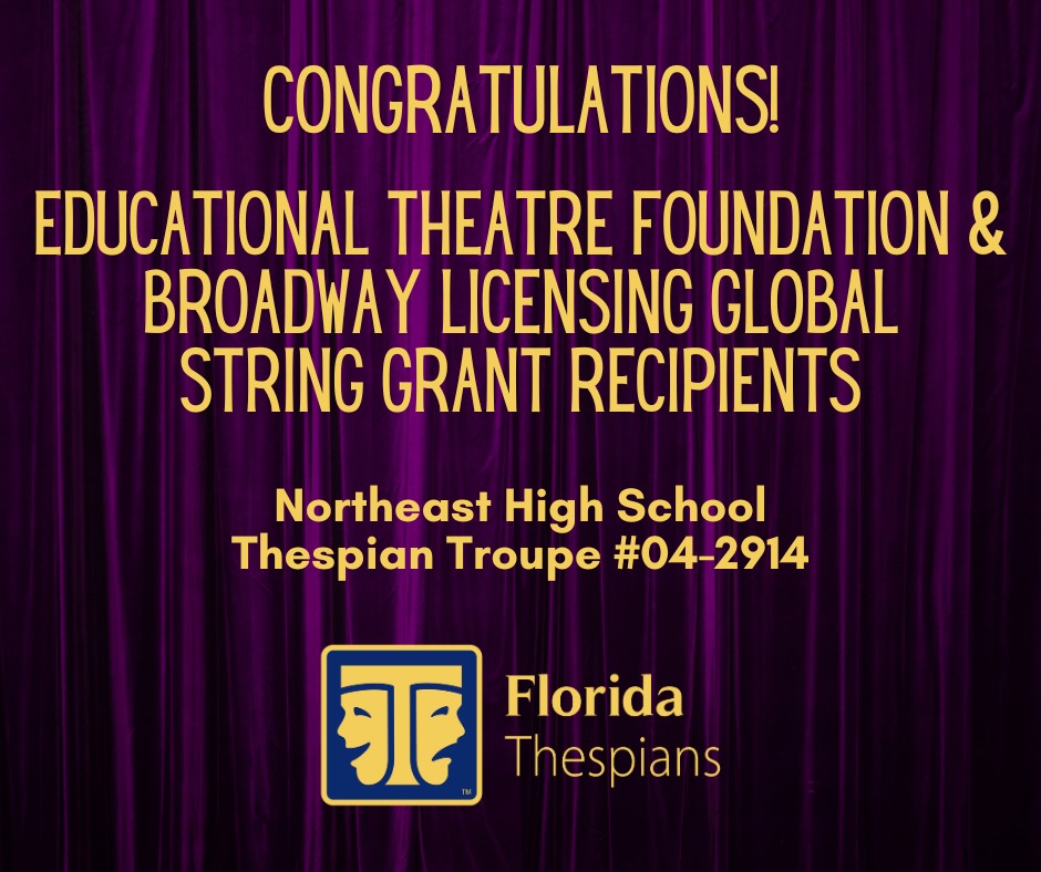 Announcing the cast of the 2025... - Florida State Thespians | Facebook