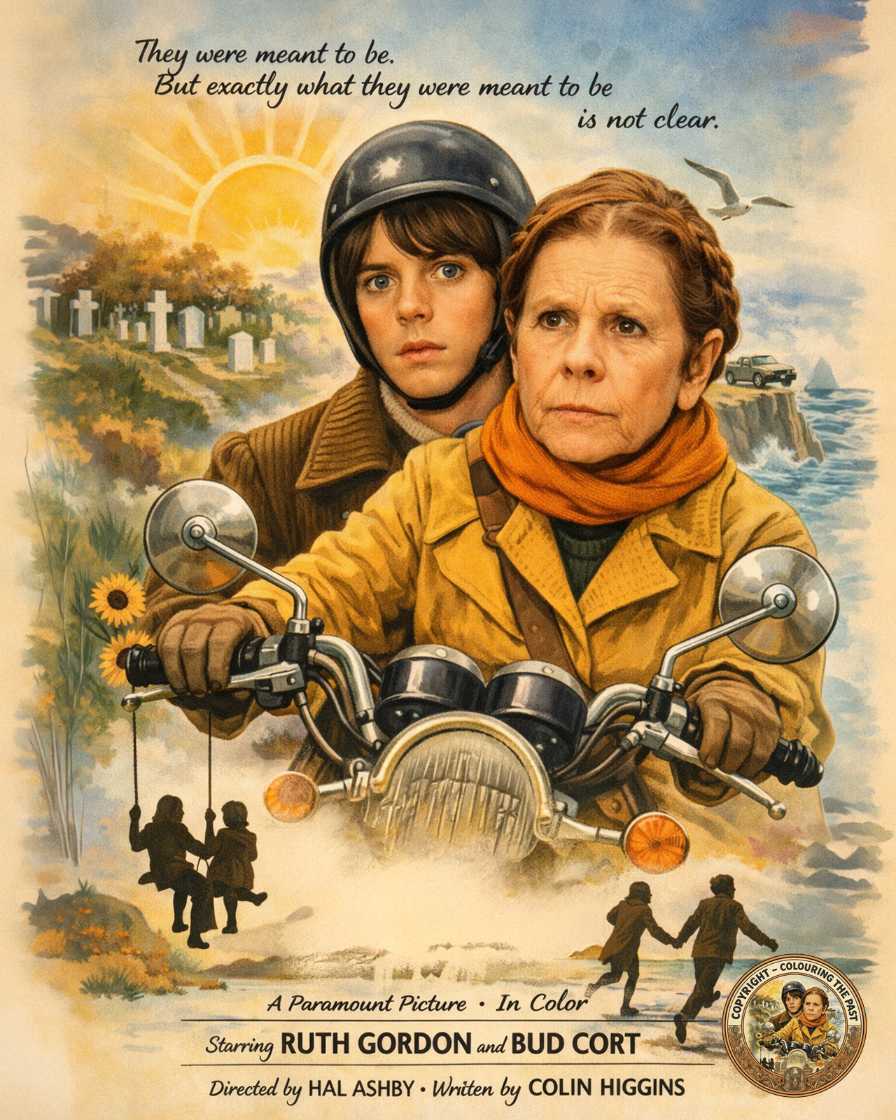 Colouring - Name the much-loved romantic black comedy-drama released on ...