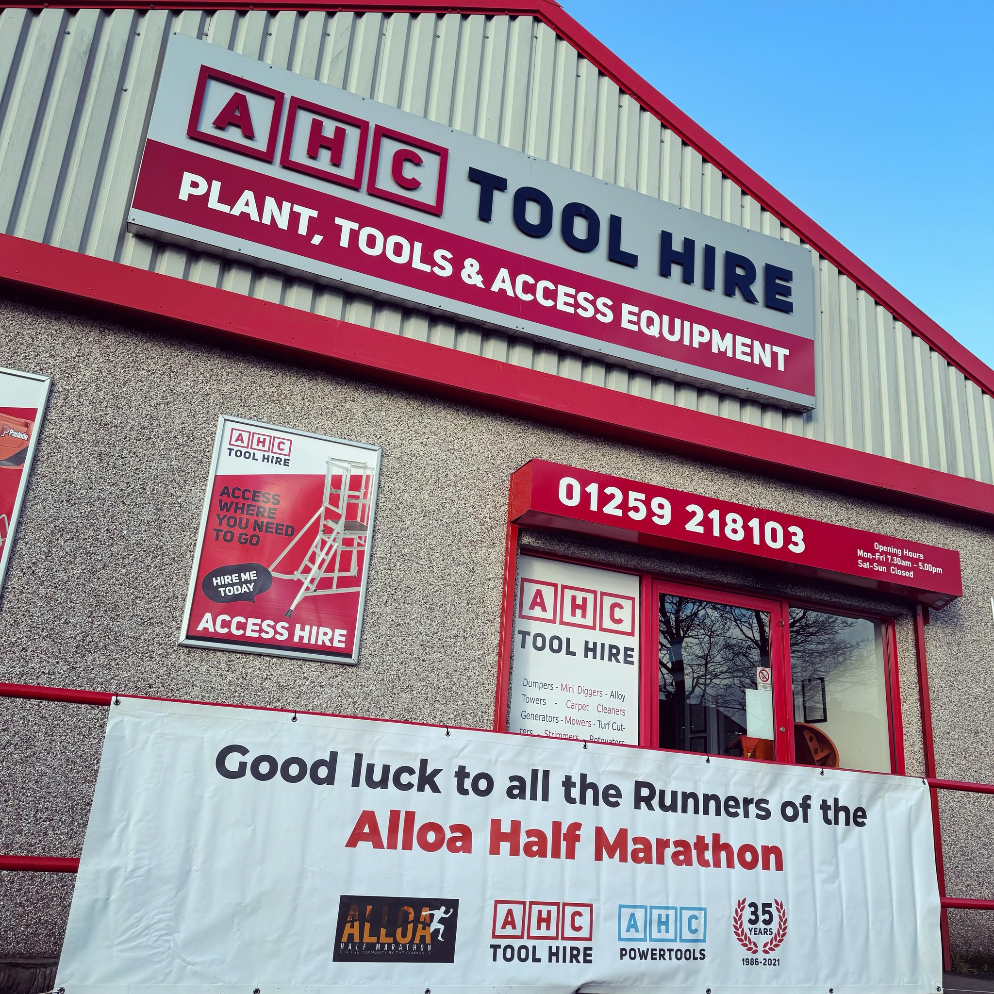 Alloa - A massive thank-you must go out to Barry, Stephen and the team ...