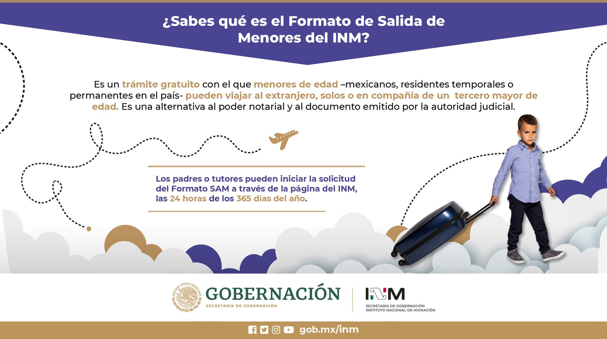 Ambassade - Si tus hijos menores de edad 👦🏻👧🏻viajan fuera de México sin ...
