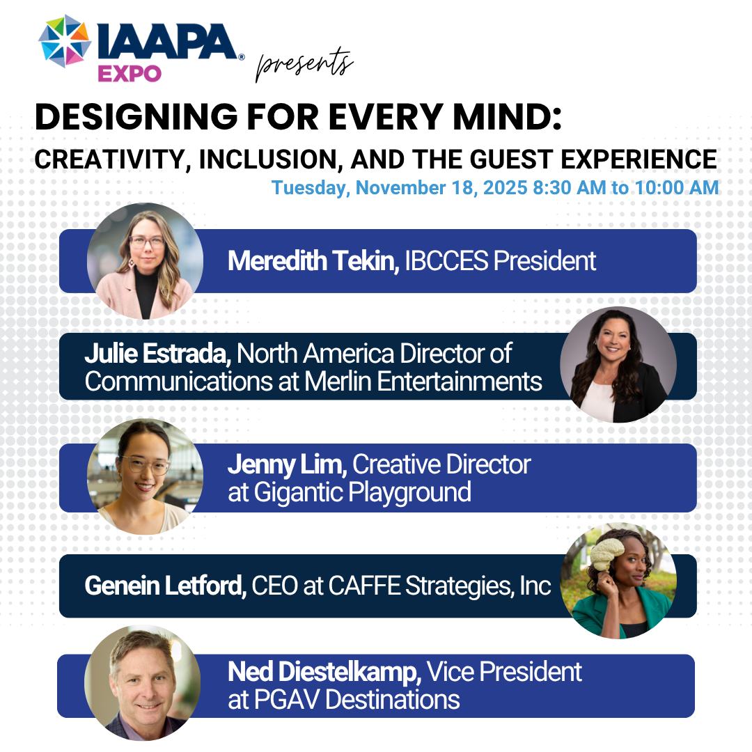 IBCCES is proud to be part of IAAPA Expo 2025! 🎢 Join IBCCES President ...
