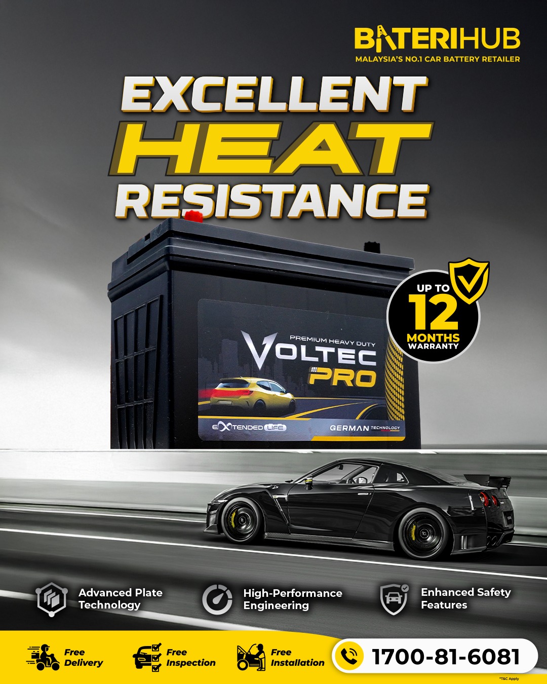 BateriHub - 🔥 VOLTEC PRO – Power Meets Precision. Built... | Facebook