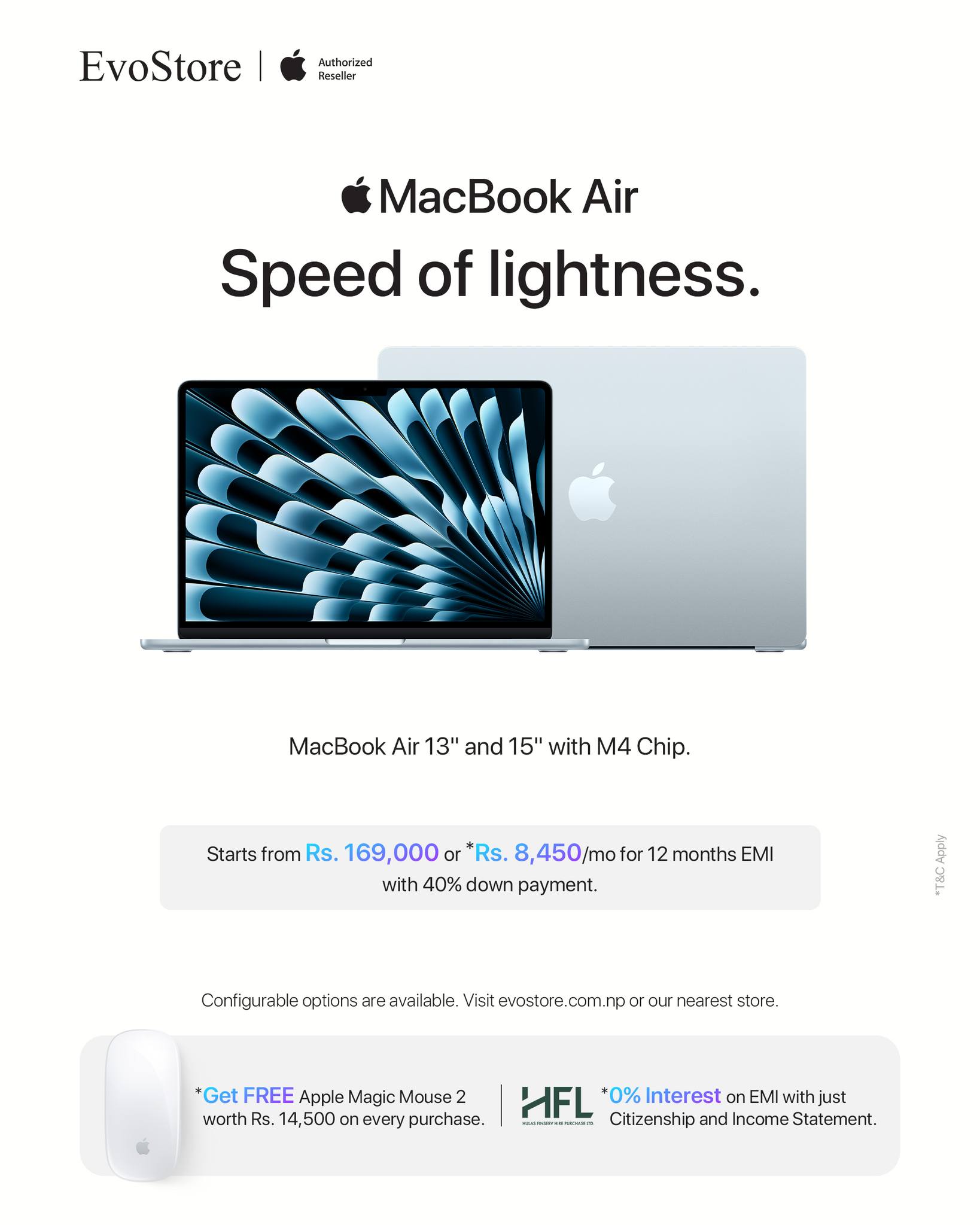 MacBook Air with the M4 chip lets you fly through work and play 