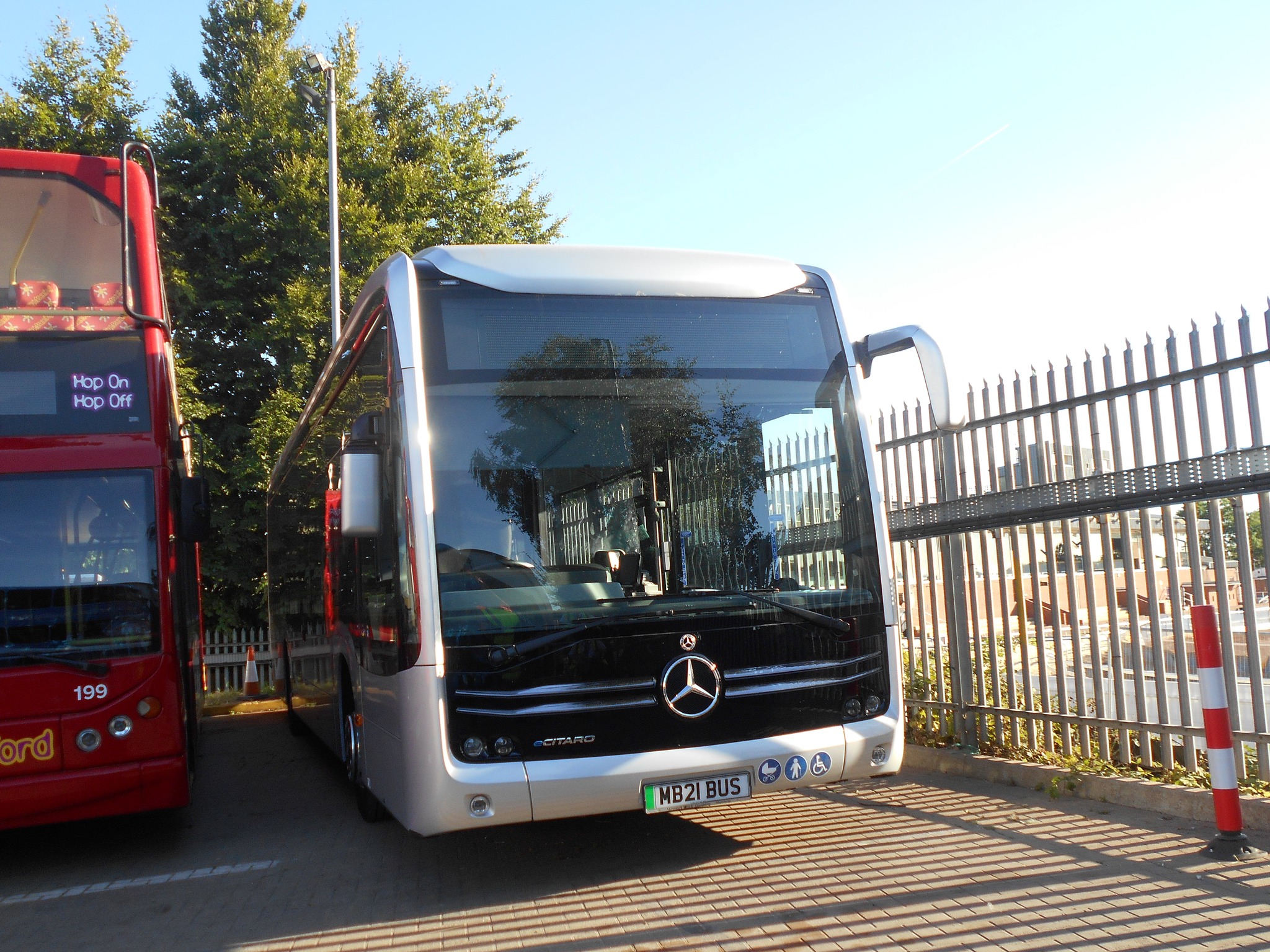 Ad's - On demonstration at Oxford Bus Company, pictured here at the ...