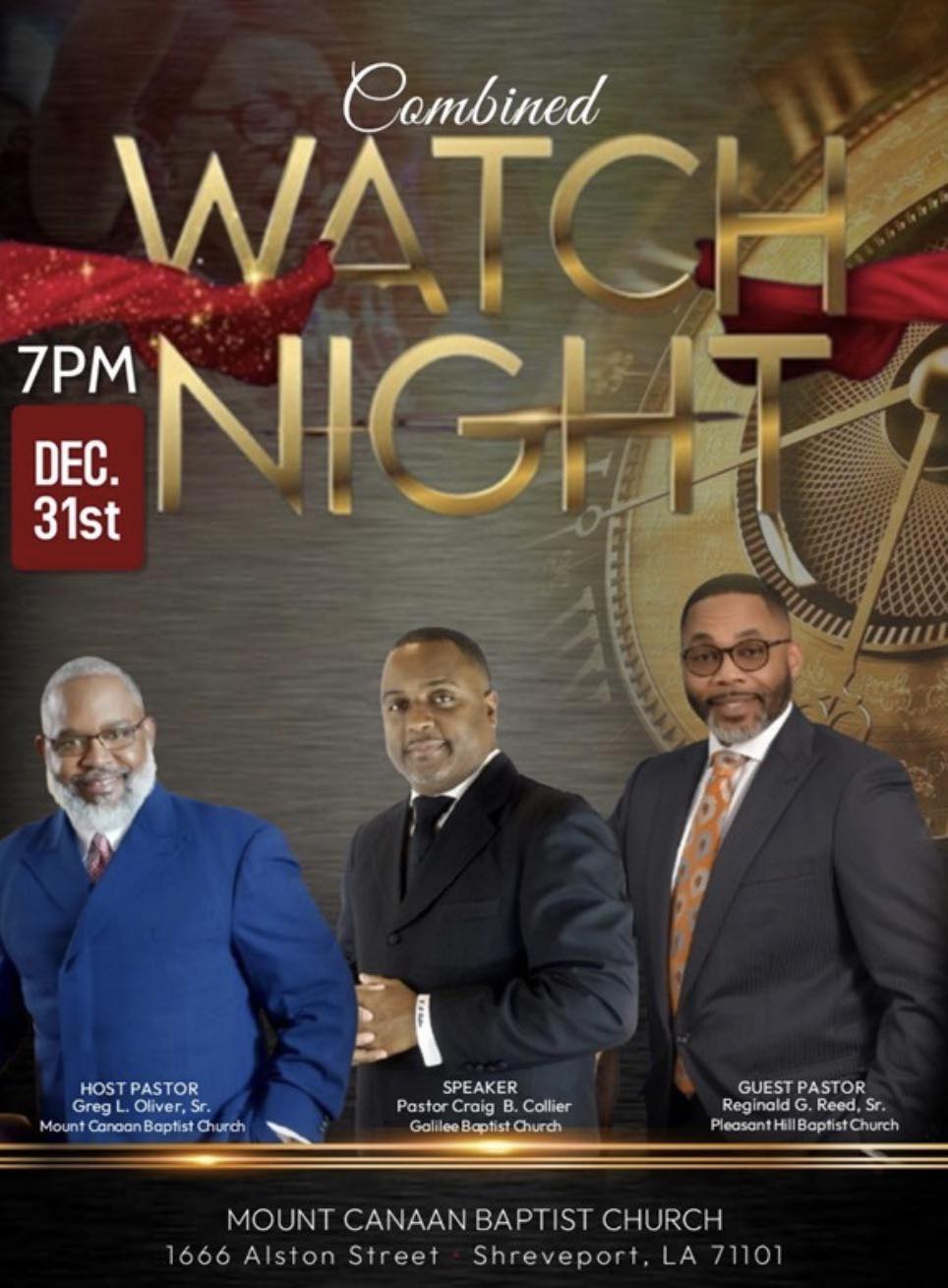 Mount - You’re Invited to a Powerful Watch Night Experience! Join us as ...