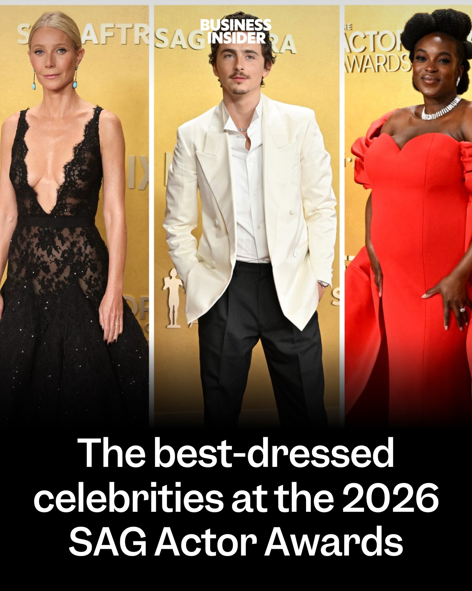 Insider - The 2026 Actor Awards had a theme: 