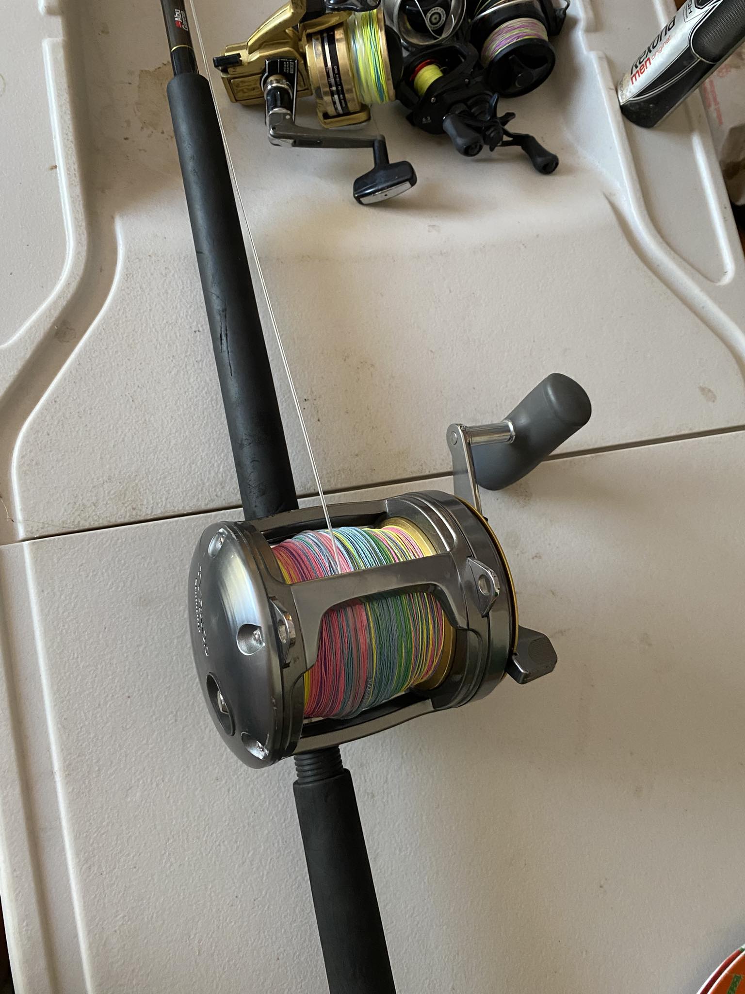 daiwa 143 fishing pole 20 Freegear Telescopic Rod Size:TI50WLRSA the Procyon Rods have Rebel Bighopper Lunar