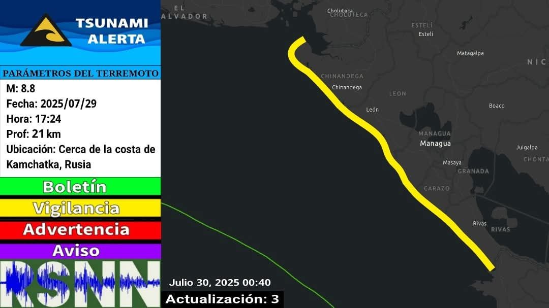 Radio - 🌊 Actualización oficial sobre amenaza de tsunami en ...