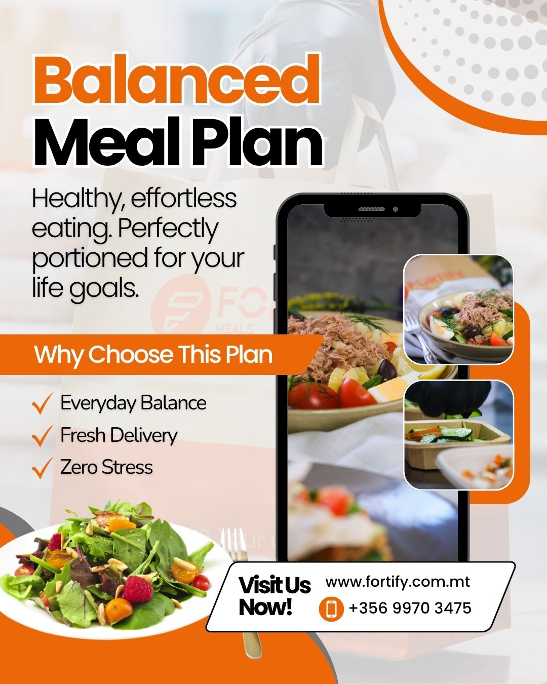 Fortify - Meet our plans! 🍽️ Discover our Balanced Meal Plan. Designed ...