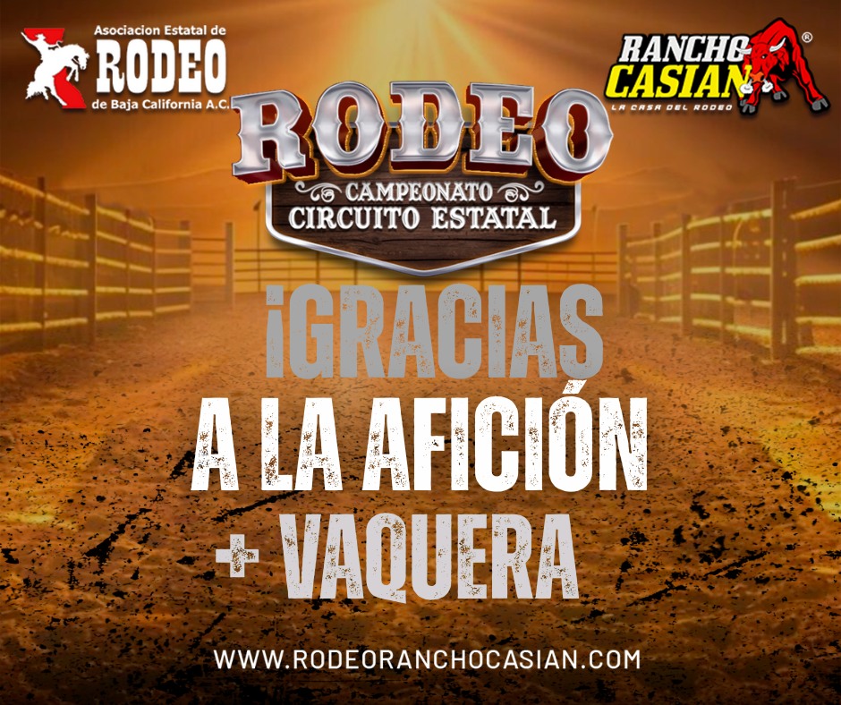 Rancho - 🔥 ¡Gracias, afición vaquera! 🔥 El Campeonato Estatal de Rodeo ...