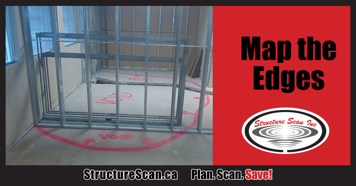 Mapping out the edges of a void... - Structure Scan Inc. | Facebook