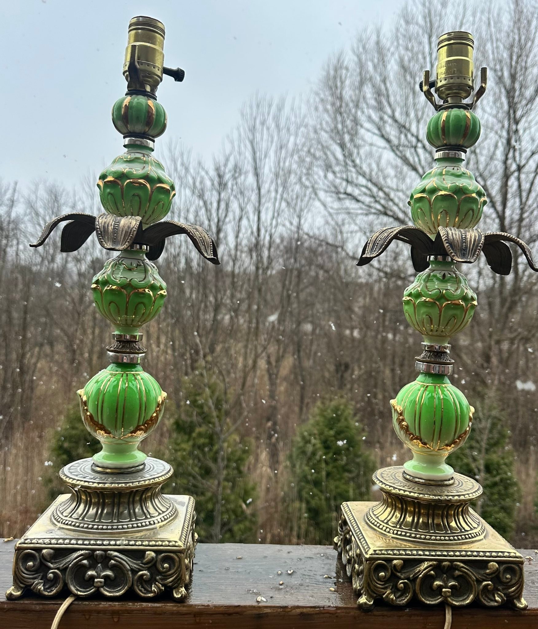 Vintage Spanish/Mediterranean style lamp from the 70s