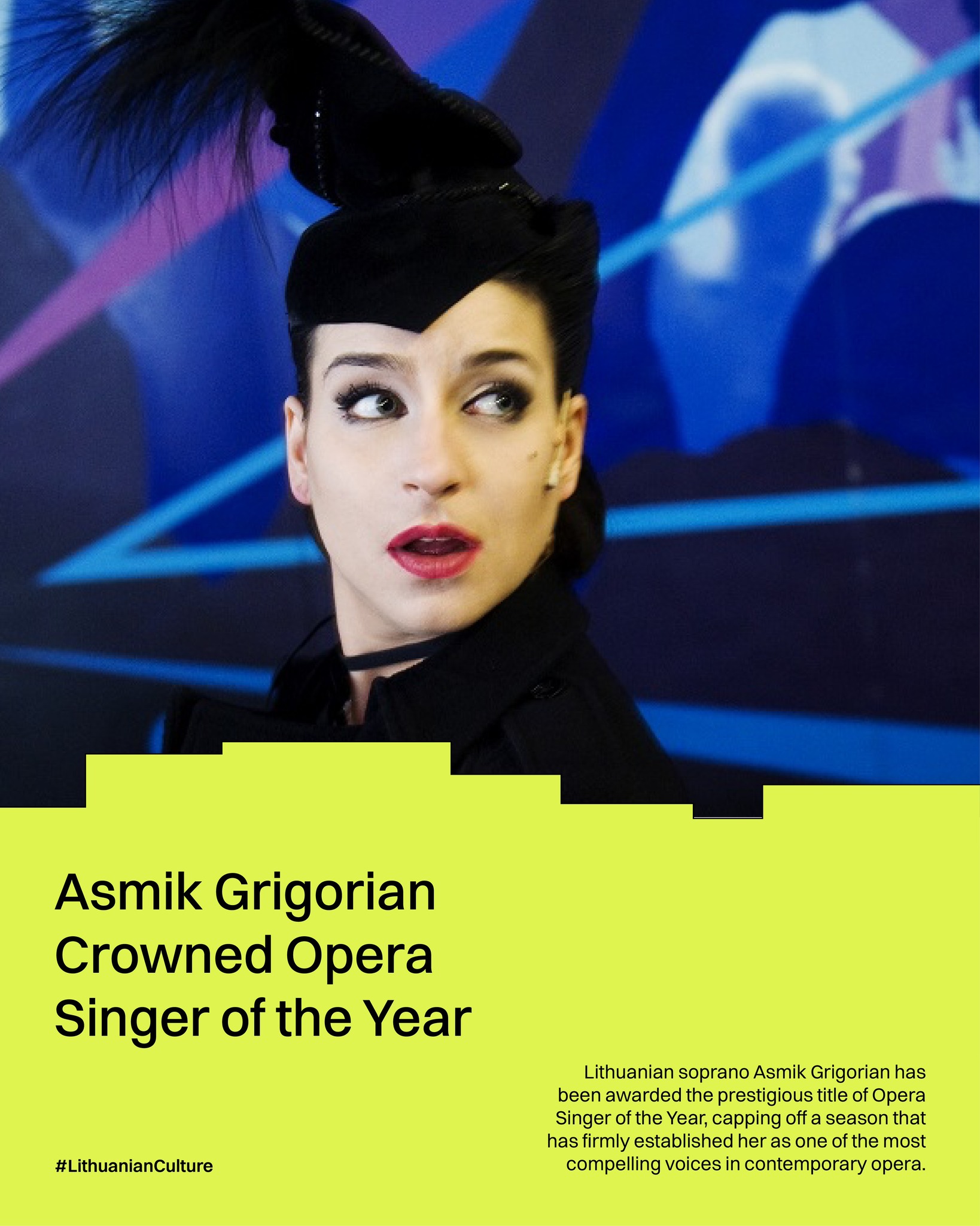 Lithuanian - The Lithuanian soprano has just been named female Opera ...