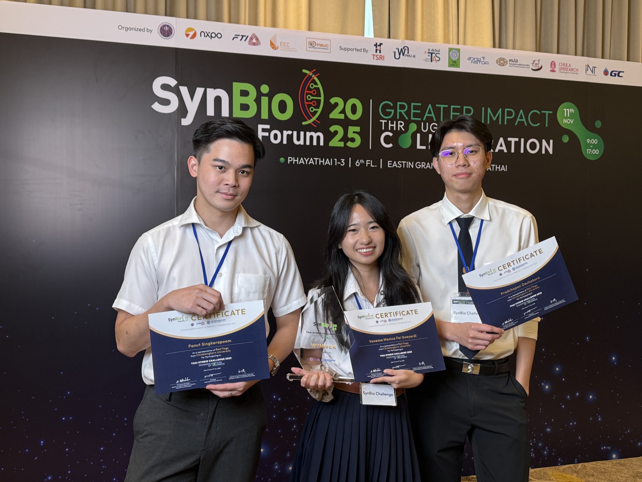 BBTech Chula - 🏆BBTech Students Win Best Team Award at... | Facebook