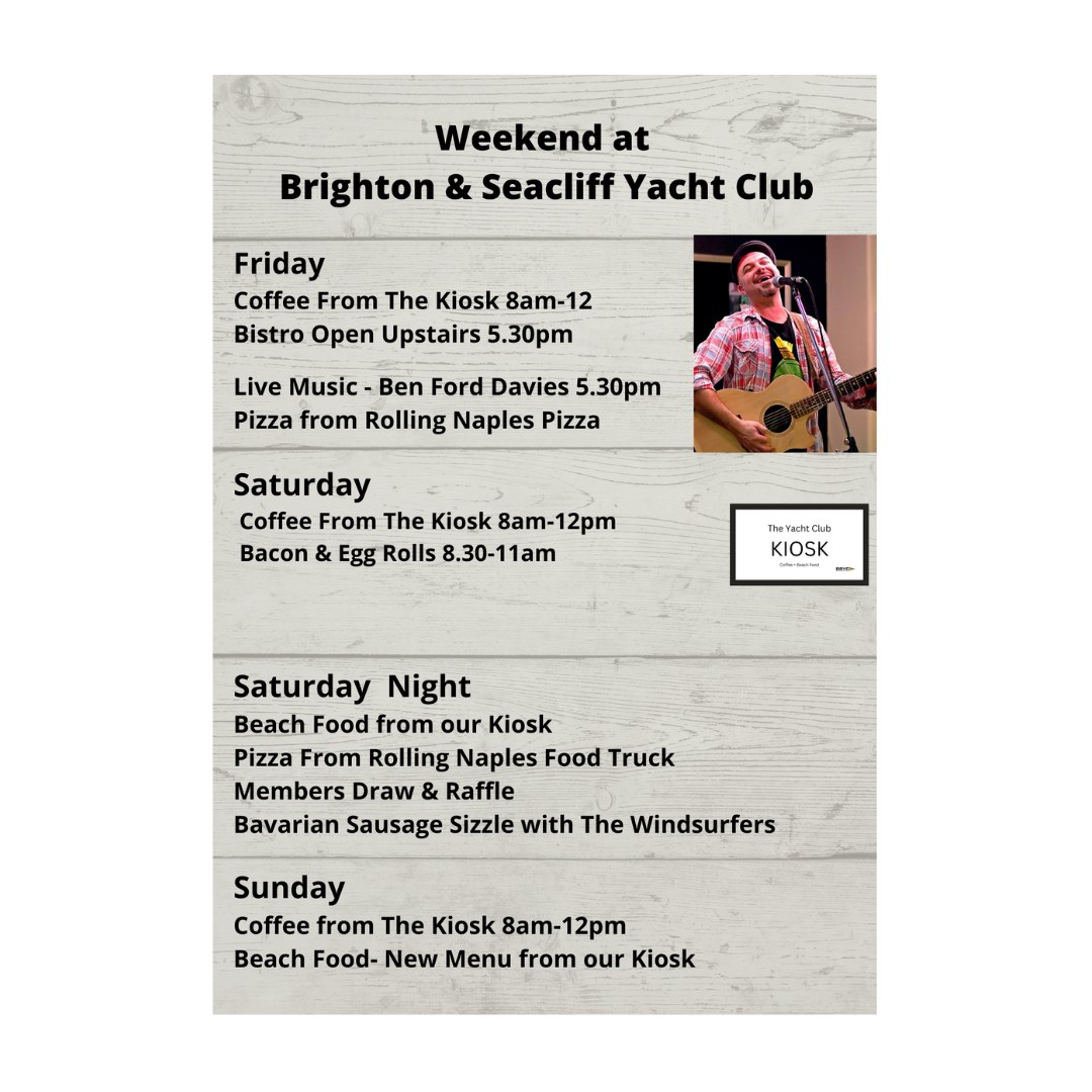 Brighton - Summer is back at BSYC with music from Ben Ford Davies ...