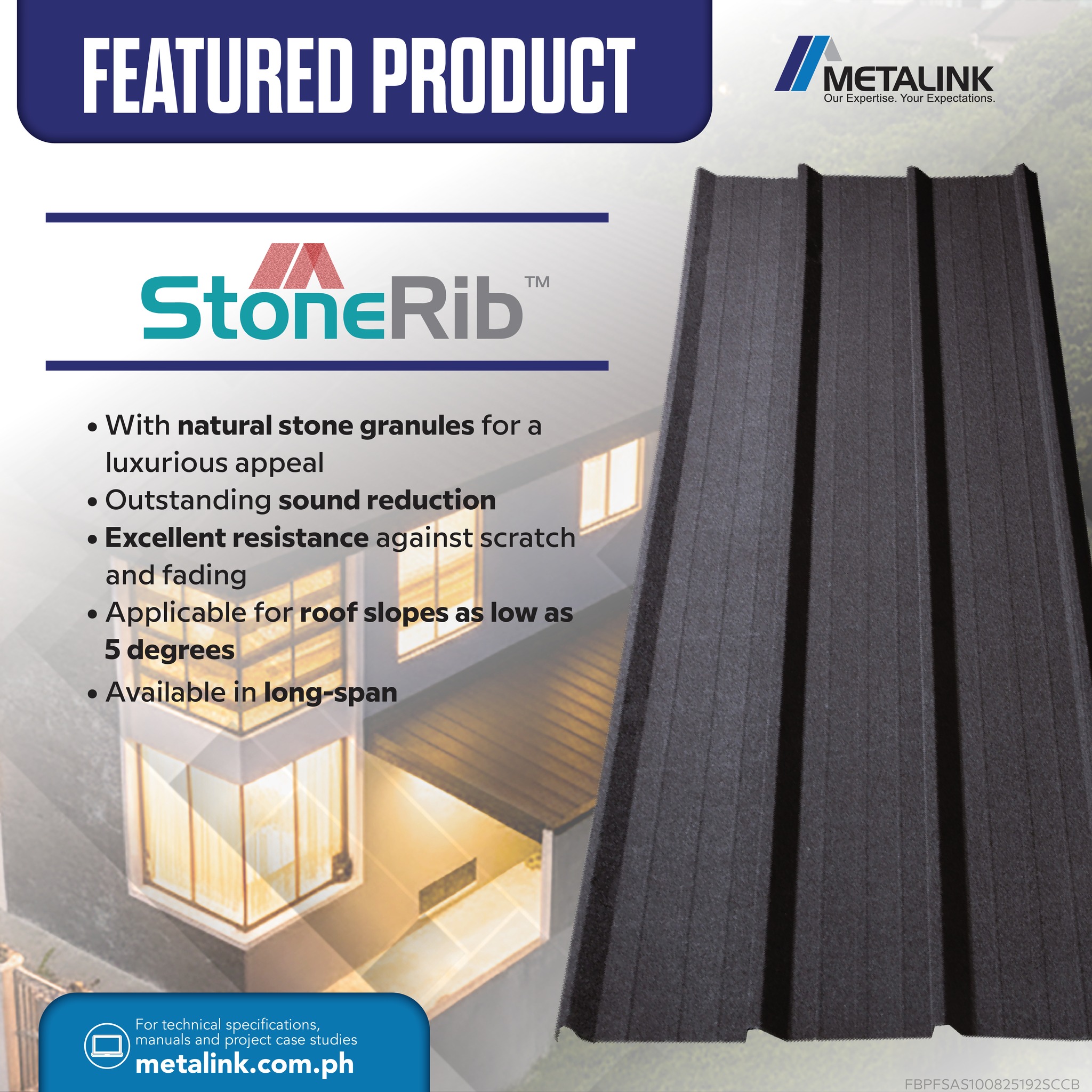 Metalink - Transform Your Next Project with 𝗦𝗧𝗢𝗡𝗘𝗥𝗜𝗕 Stone-Coated Metal ...
