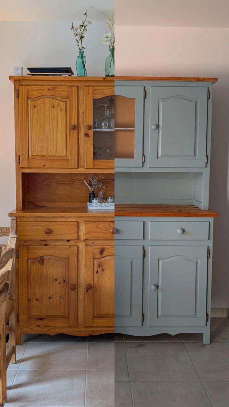 Le - Relooking meuble : avant / après Ce meuble a été entièrement ...
