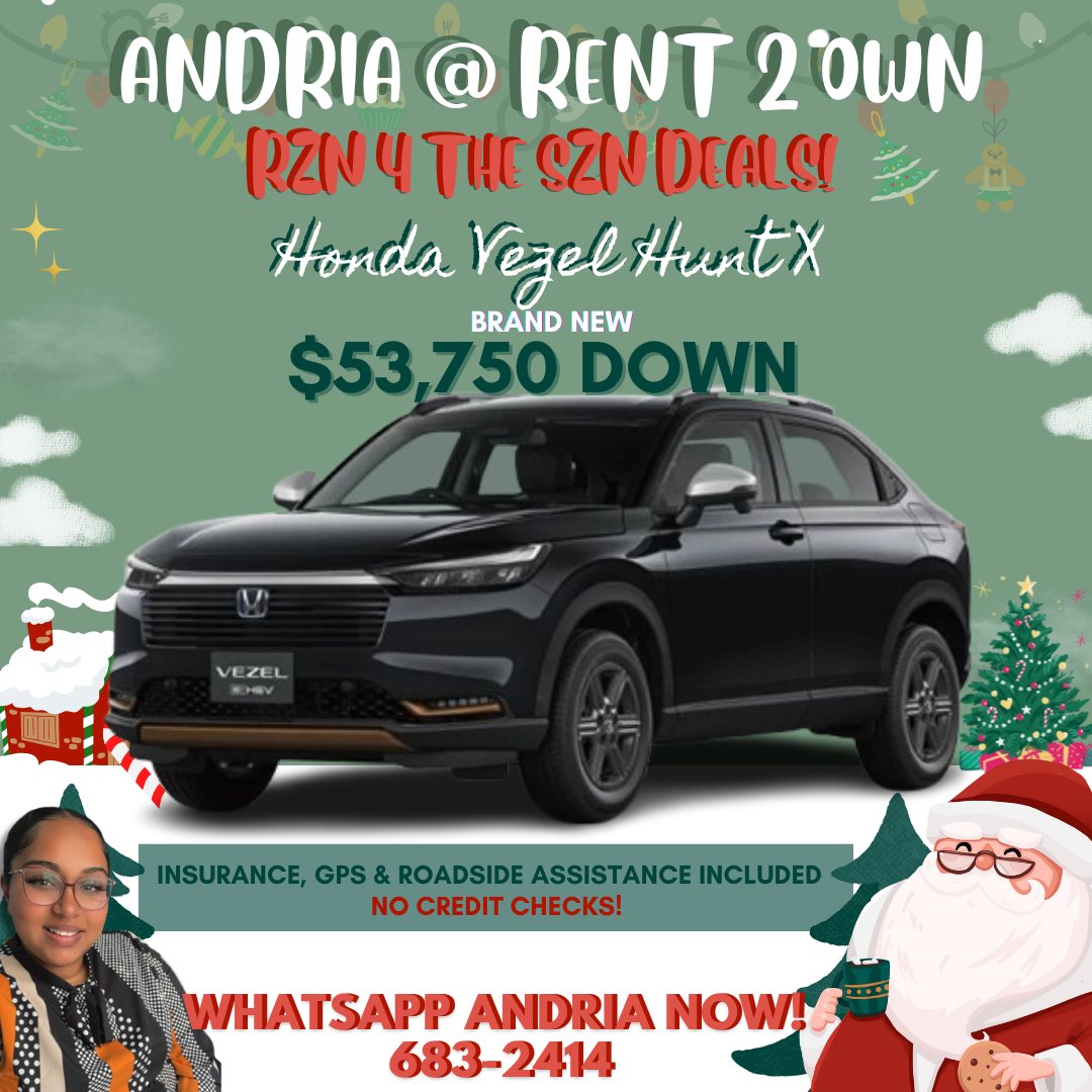 Andria - Rent 2 Own Auto | Couva