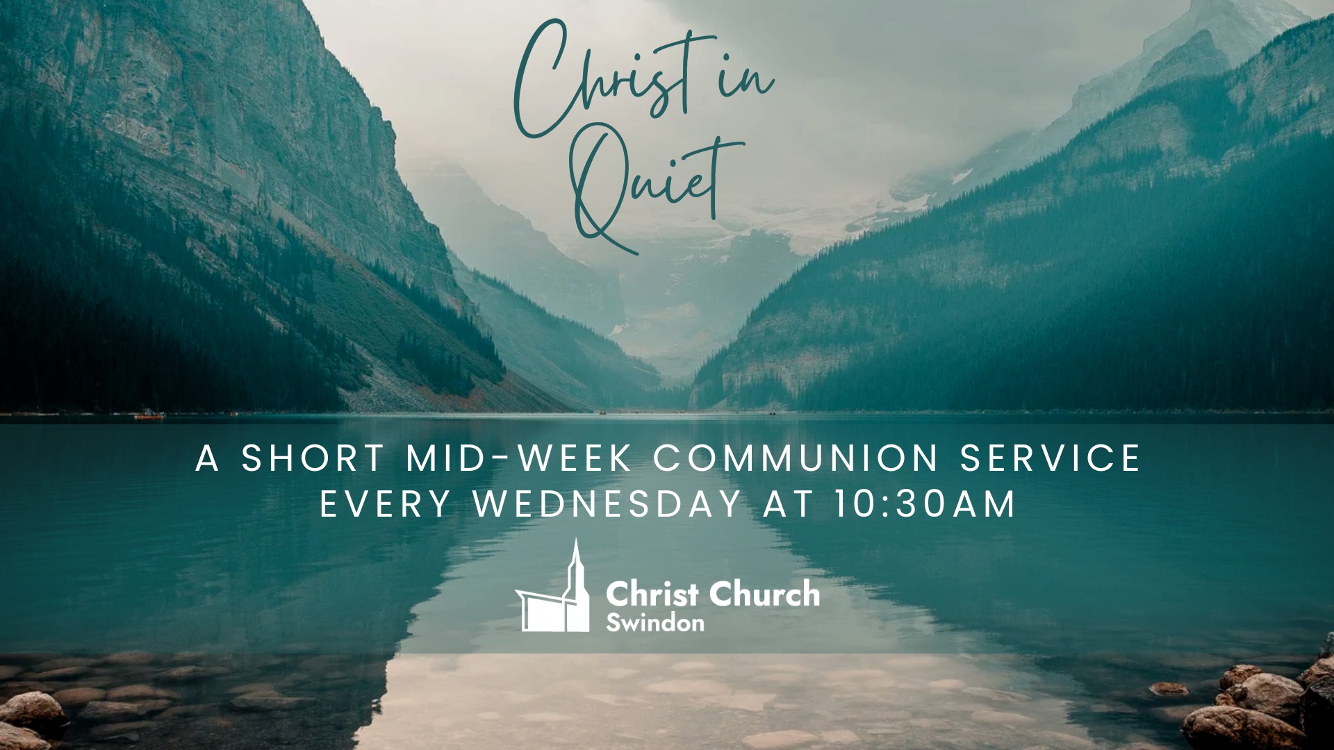 Christ in Quiet – A Peaceful Midweek Pause at Christ Church, Swindon