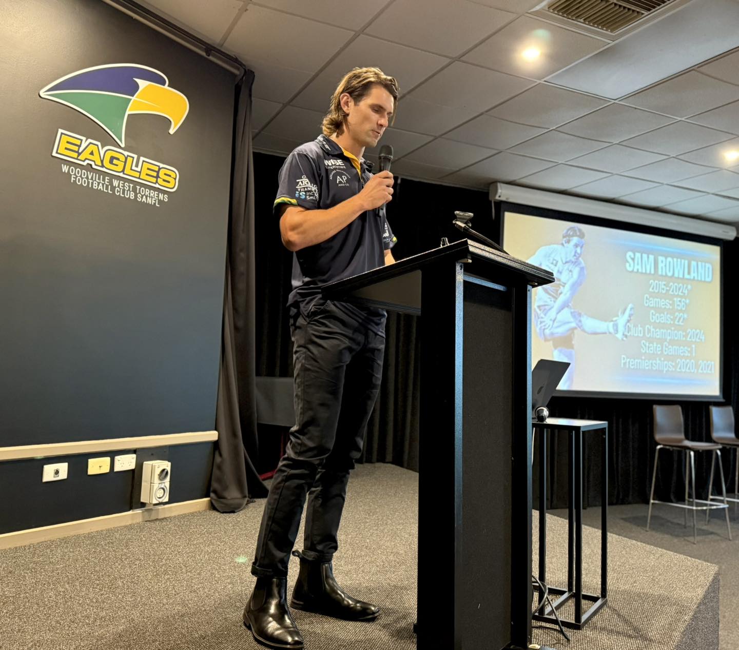 Eagles WWTFC - Congratulations to Sam Rowland on being... | Facebook