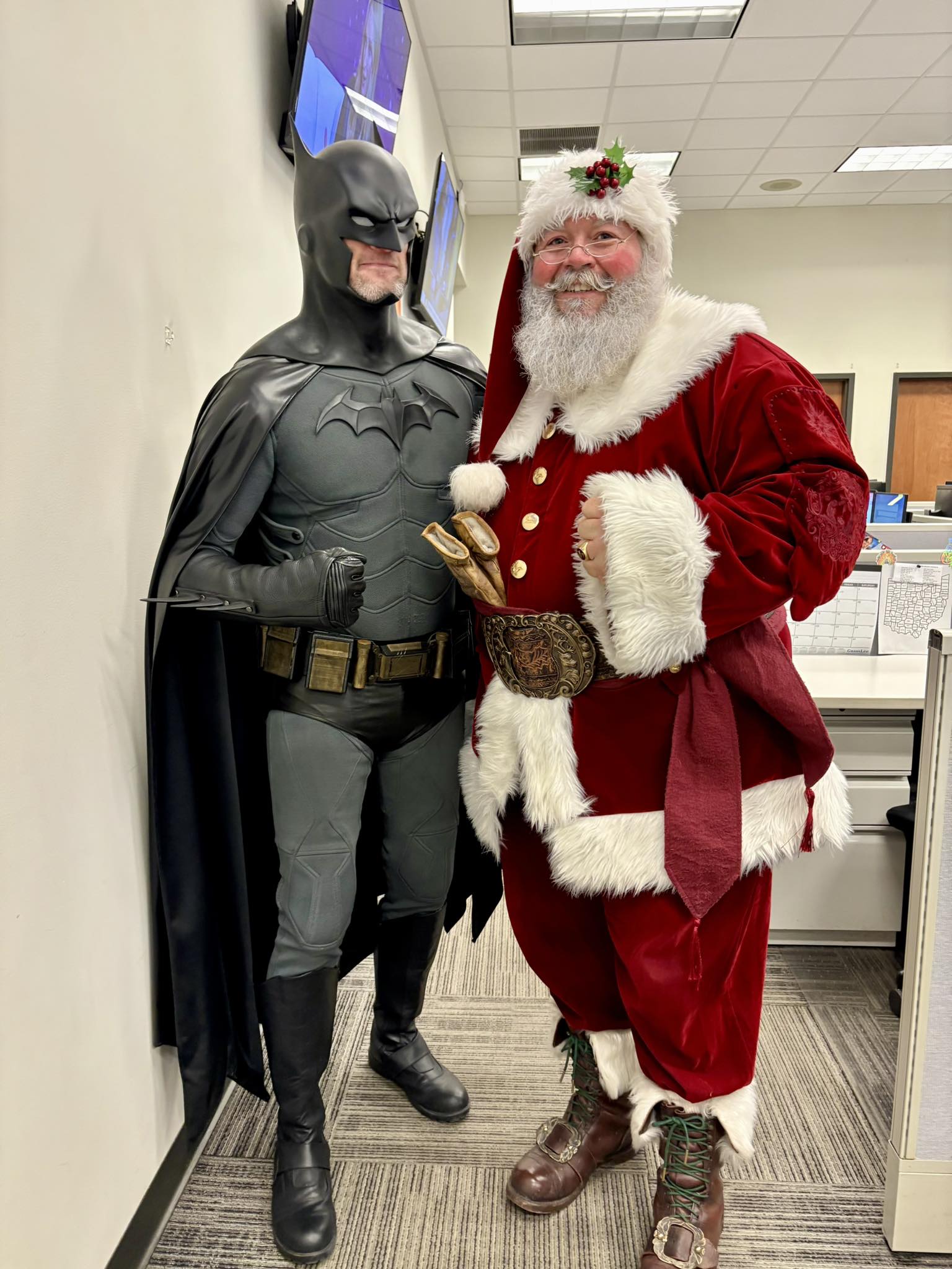City - “I’m Batman!” Batman and Santa. They’re one dynamic duo! 💥 You ...