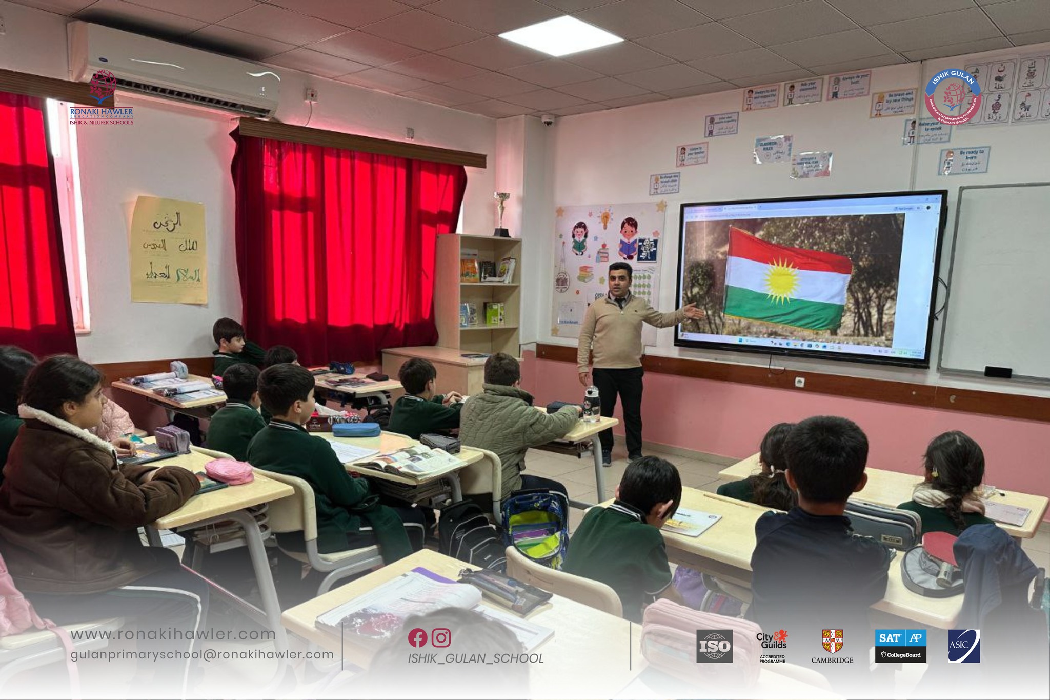 Today at Ishik Gulan International Kindergarten and Primary School, we ...