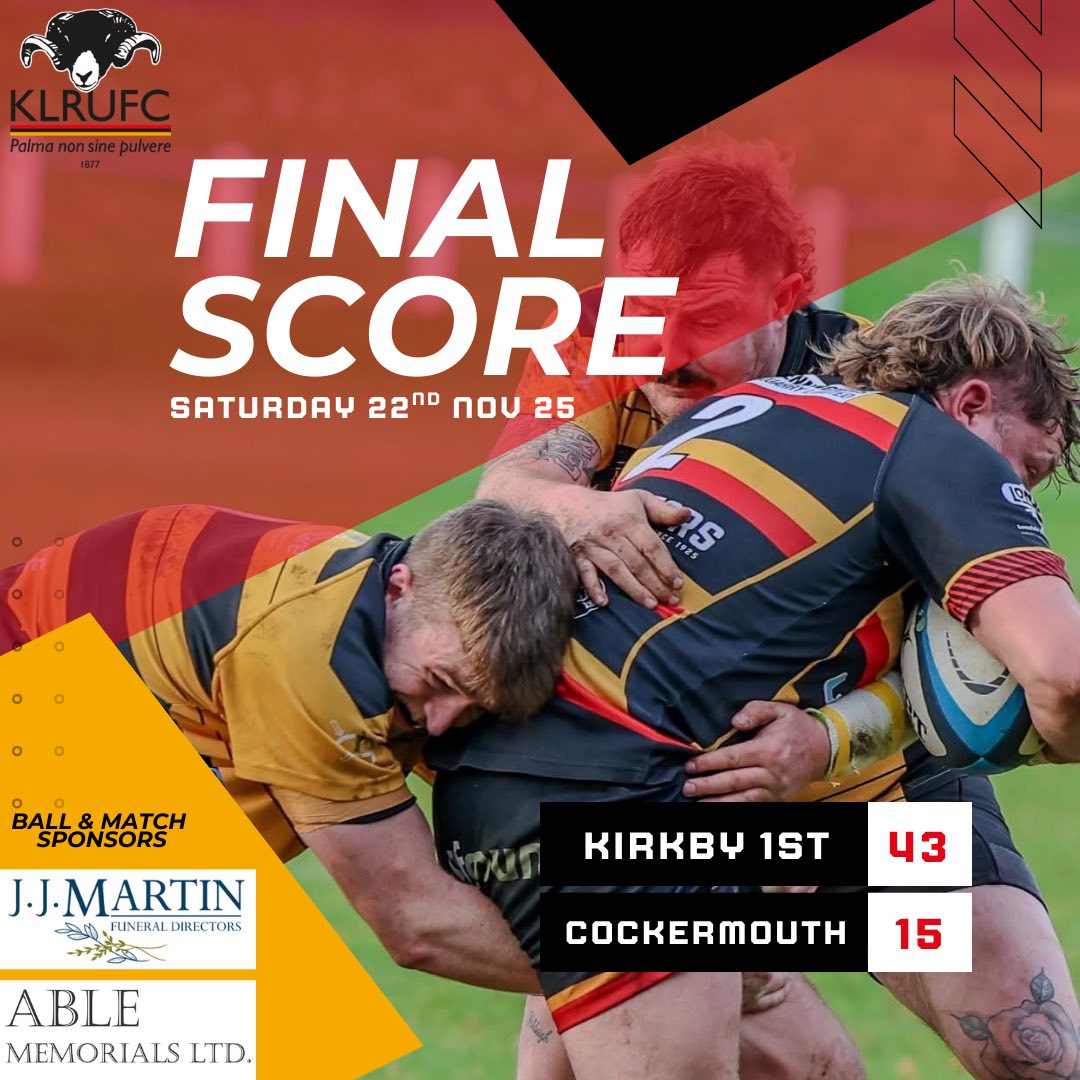 A brilliant... - Kirkby Lonsdale Rugby Union Football Club | Facebook