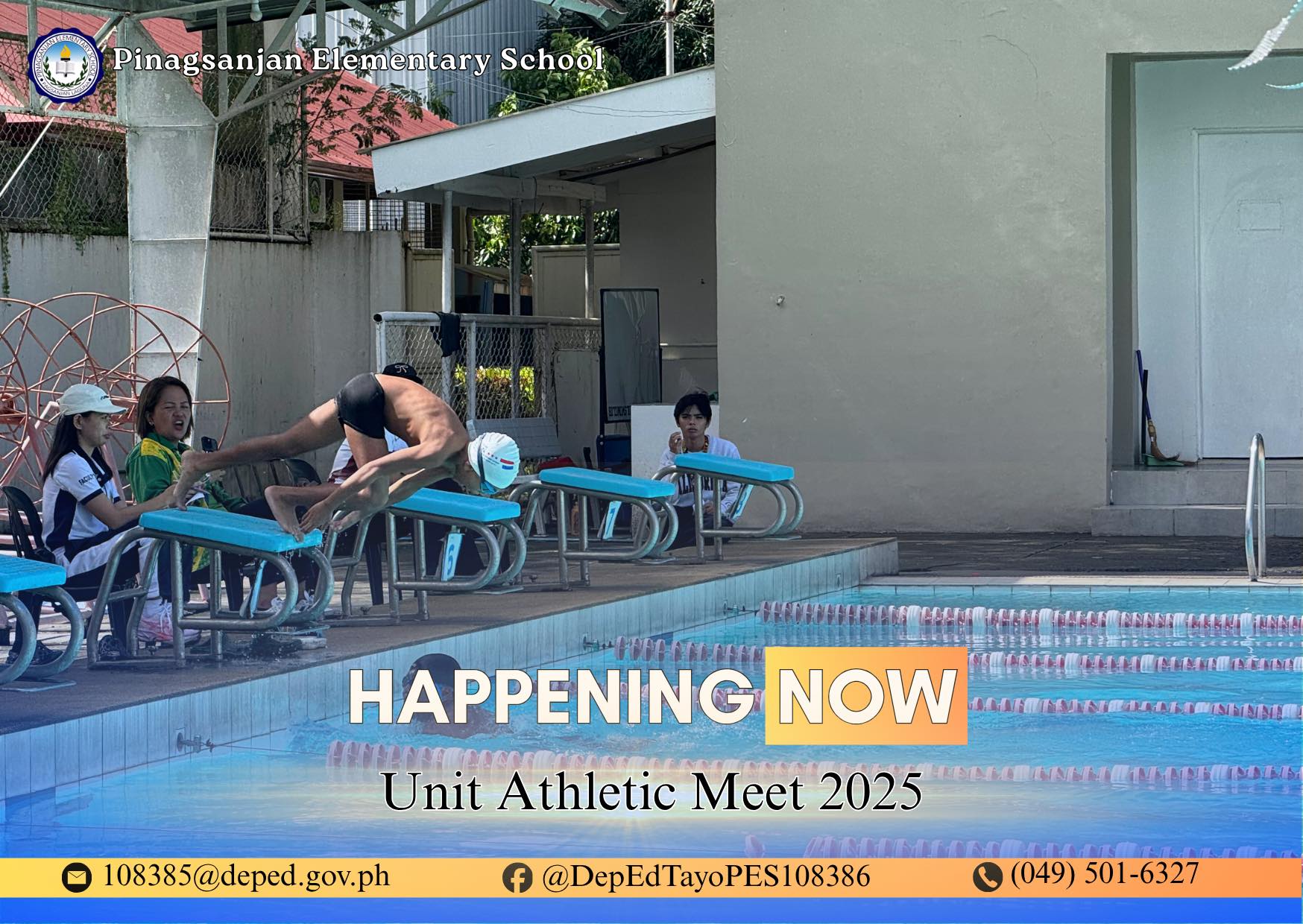 DepEd - HAPPENING NOW | Unit Athletic Meet 2025 In frame: Brent Rafael ...