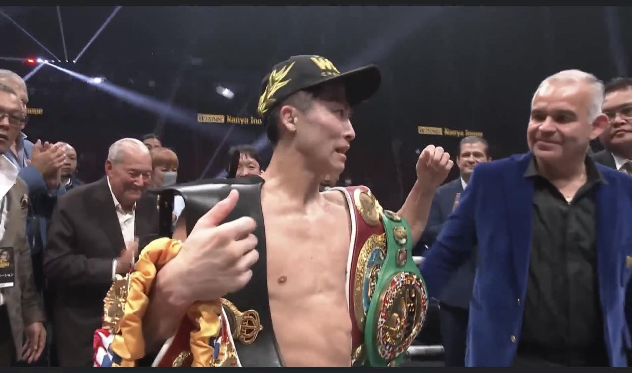 CHEERS TO THE MONSTER. Naoya Inoue takes home the #TRFanAwards