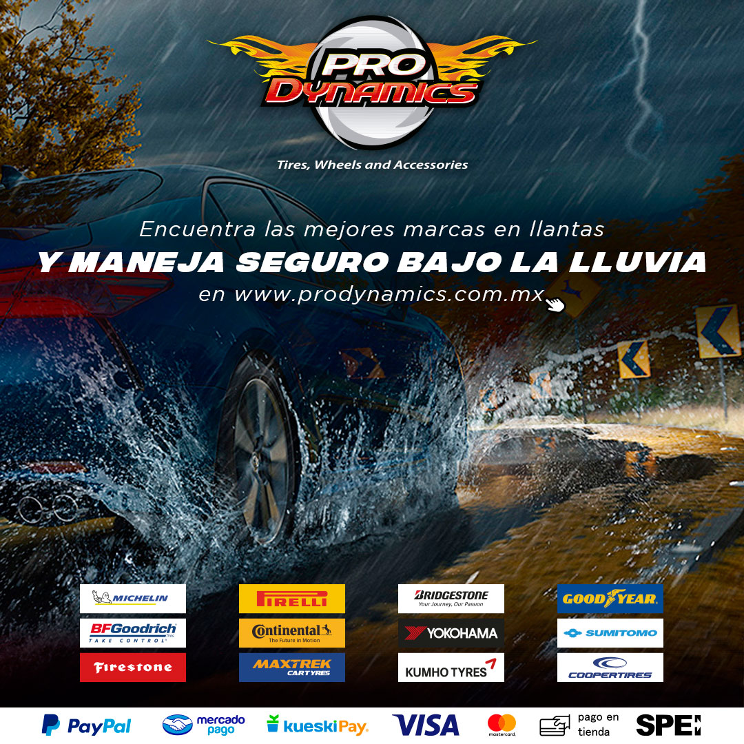 En época de lluvia ⛈ elige las... - Prodynamics Guadalajara