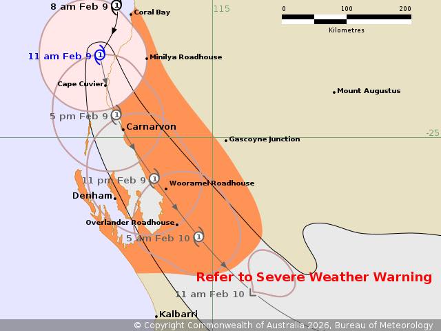 TROPICAL CYCLONE ADVICE NUMBER 54... - Perth Weather Live | Facebook