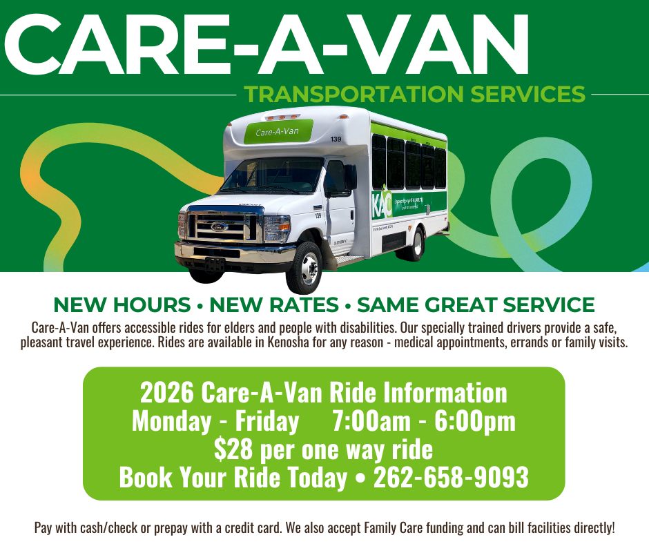 KAC - 🚐 Care-A-Van is here to stay in 2026! KAC will continue providing ...