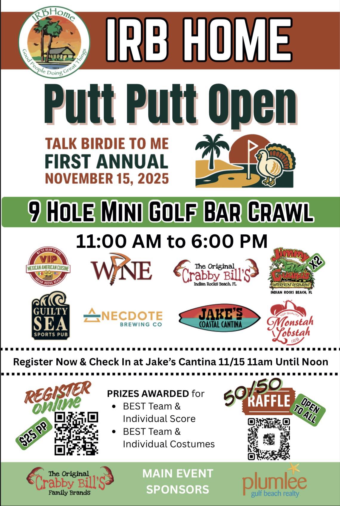 IRBHome - 🚨 15 DAYS AWAY ‼️ Register & Get Your Raffle Tickets NOW! ⛳️ ...