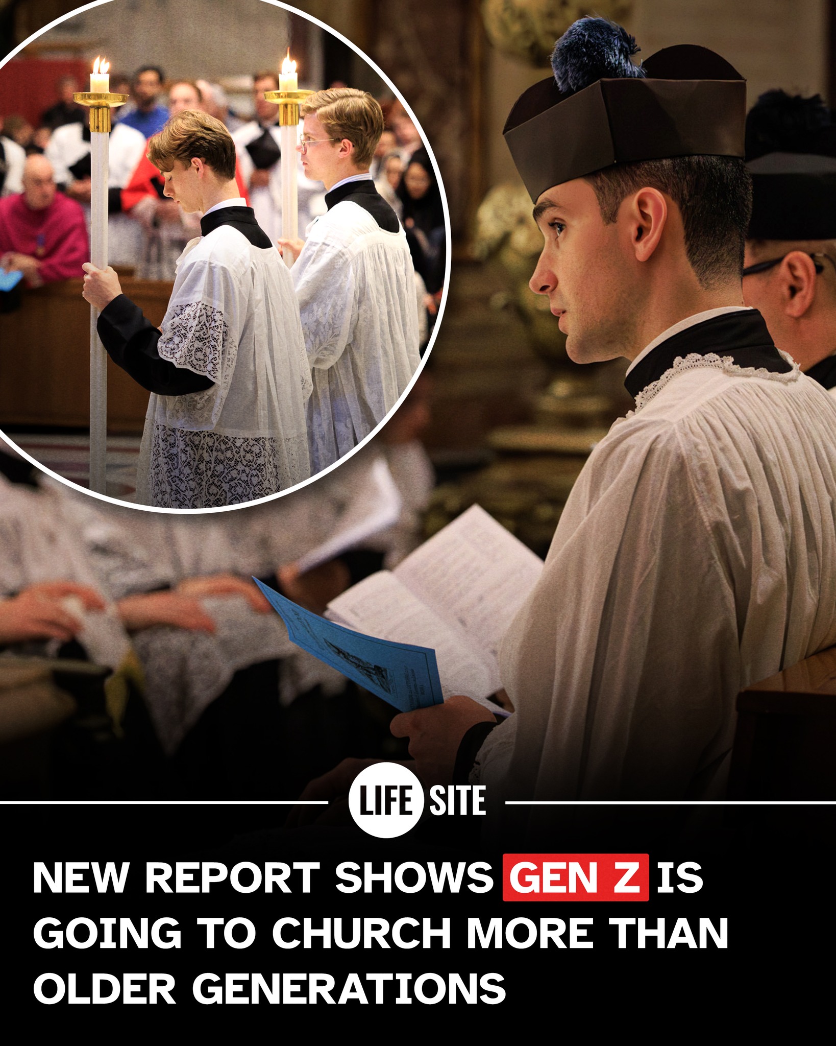 LifeSite - Gen Z doesn’t want a Church that imitates the world. They ...