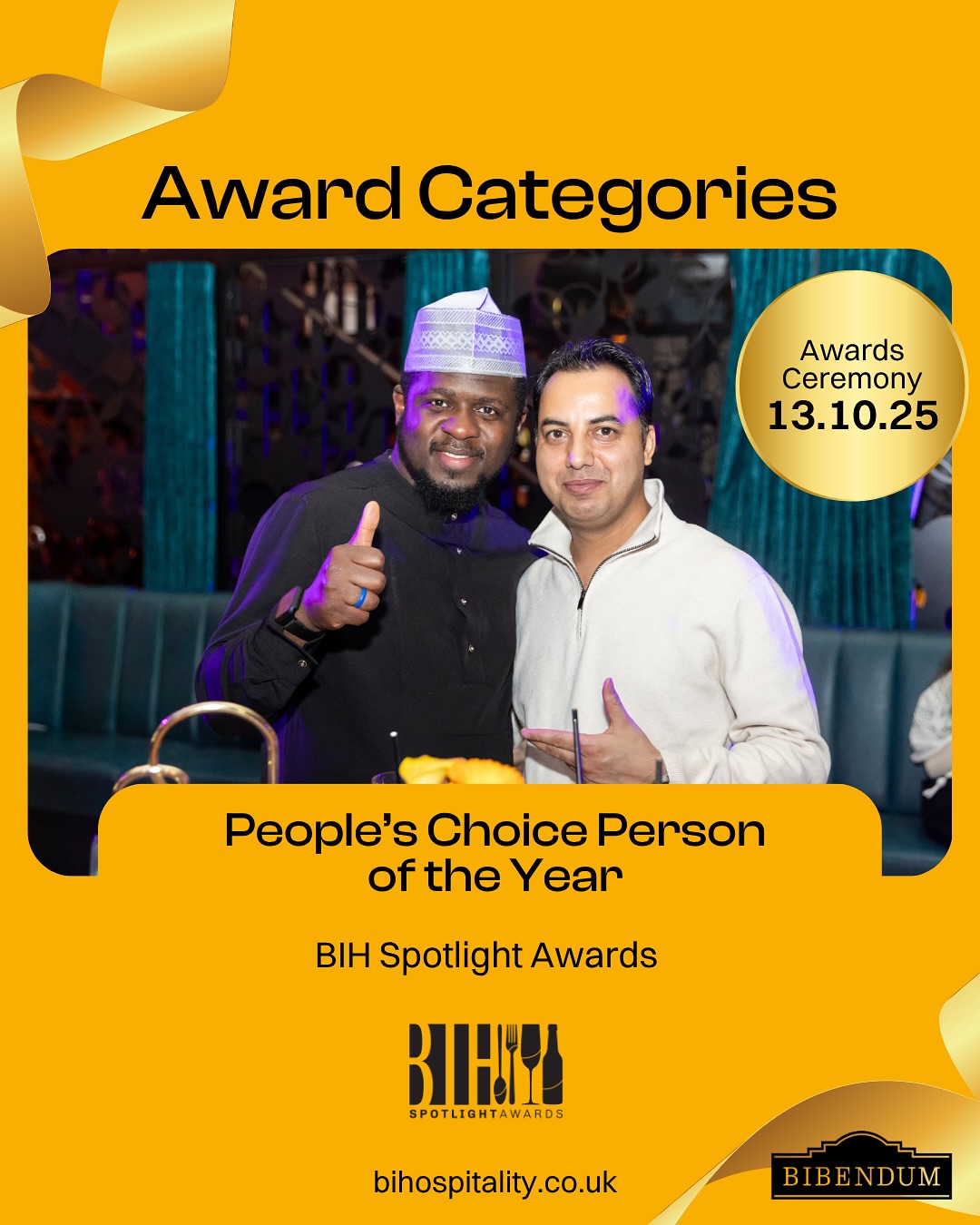 The BIH Spotlight Awards 2025... - Be Inclusive Hospitality | Facebook