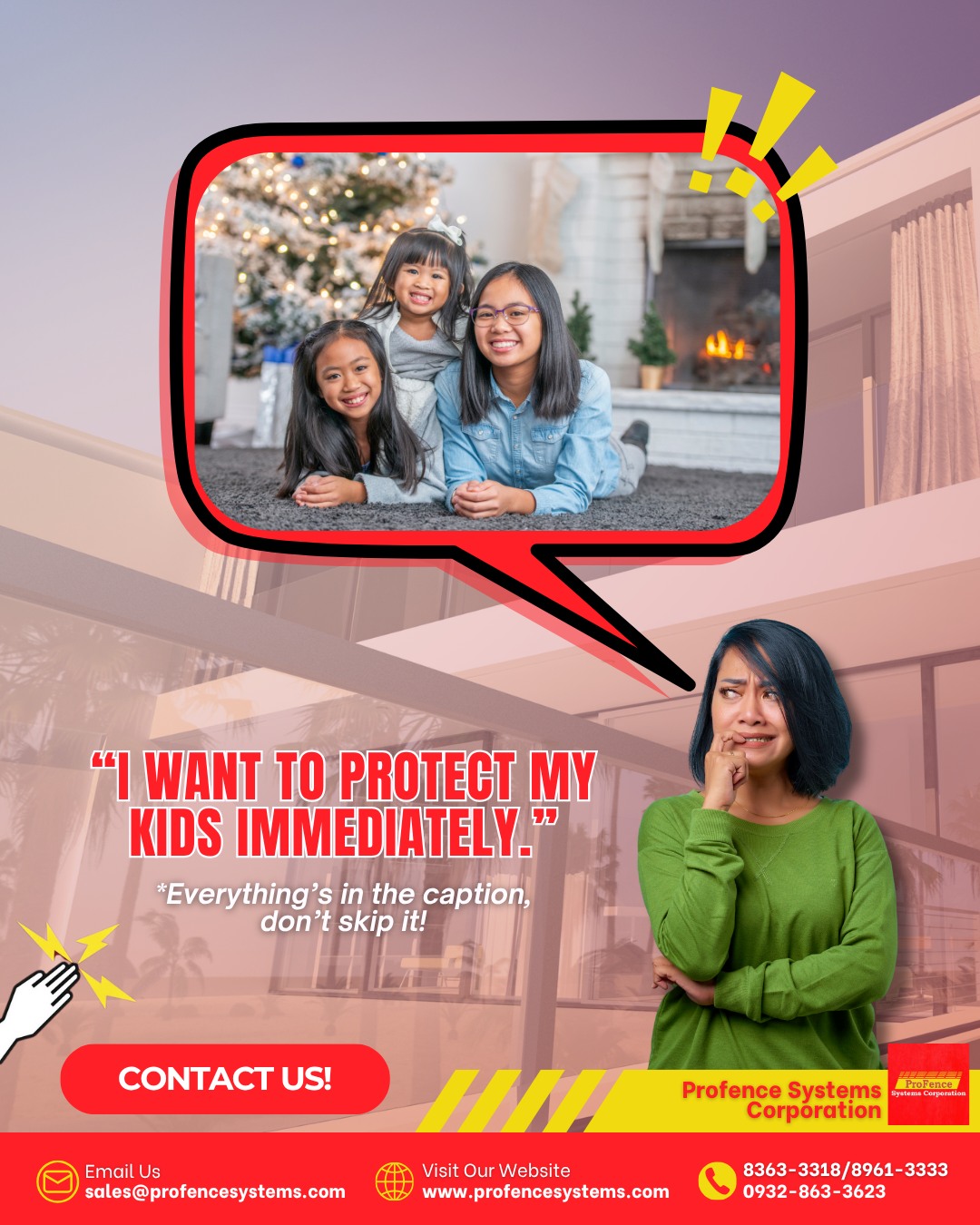 ProFence - Every parent’s top priority? Safety at home. 🏡 When threats ...