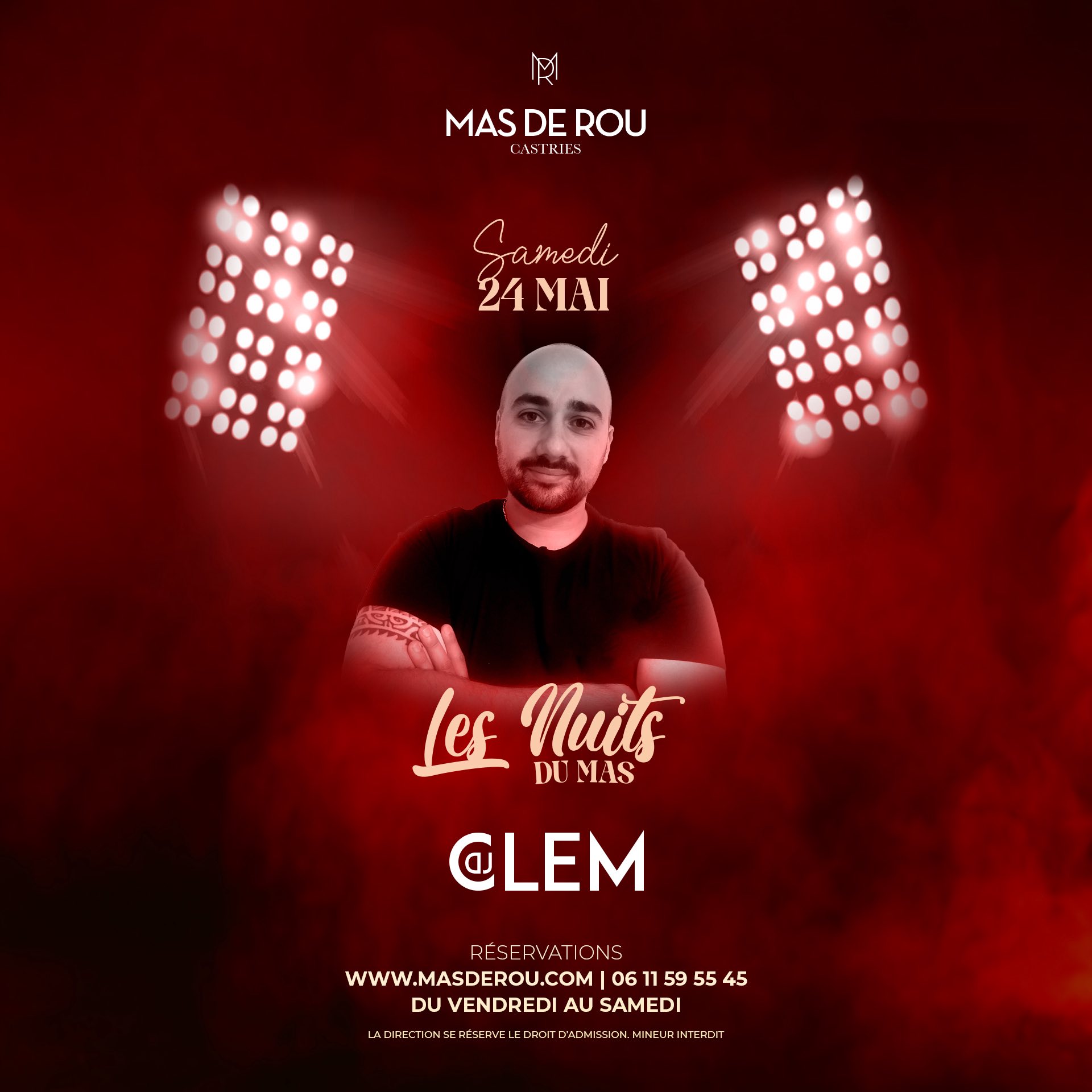 Mas de Rou - 𝗝𝗘𝗨𝗗𝗜 / 𝗩𝗘𝗡𝗗𝗥𝗘𝗗𝗜 / 𝗦𝗔𝗠𝗘𝗗𝗜 🔥 Réservez votre table ...