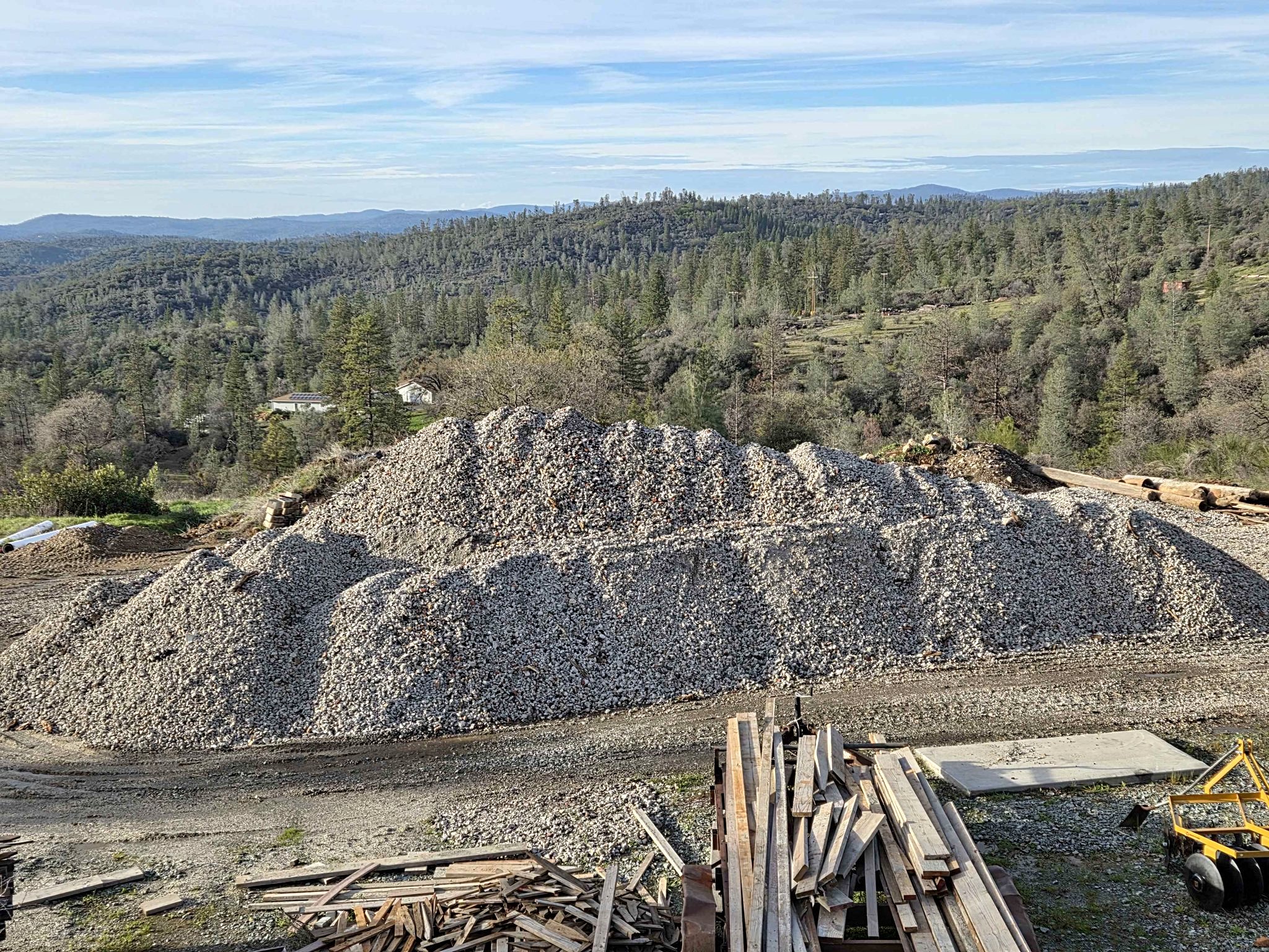 Crushed concrete base rock - Landscaping Materials - Penn Valley ...