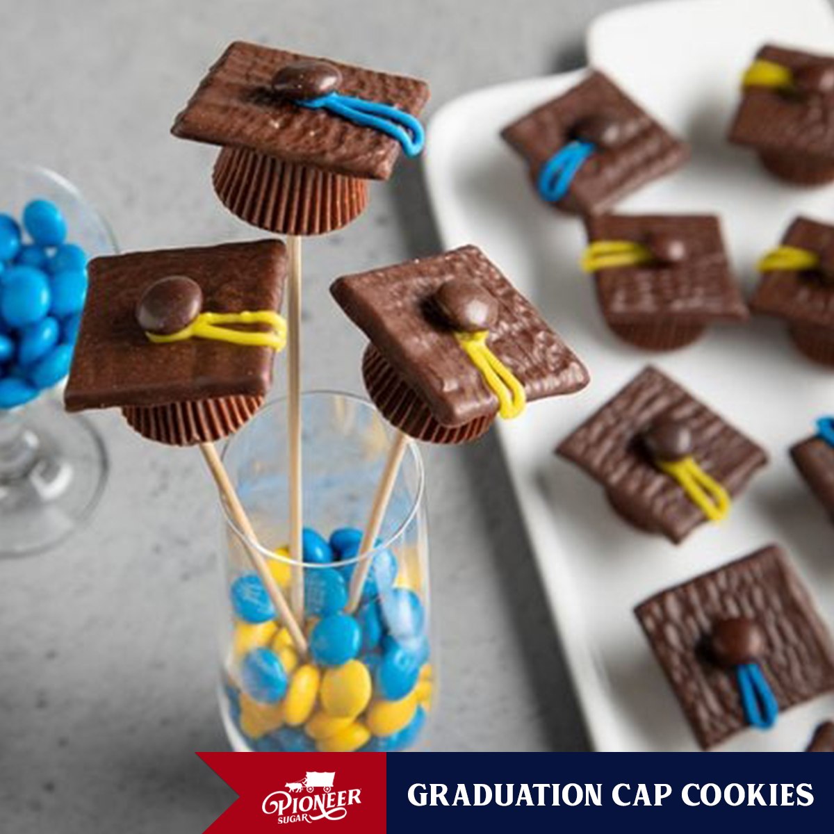 Pioneer - 🎓 Sweeten your grad party with these adorable Graduation Cap ...