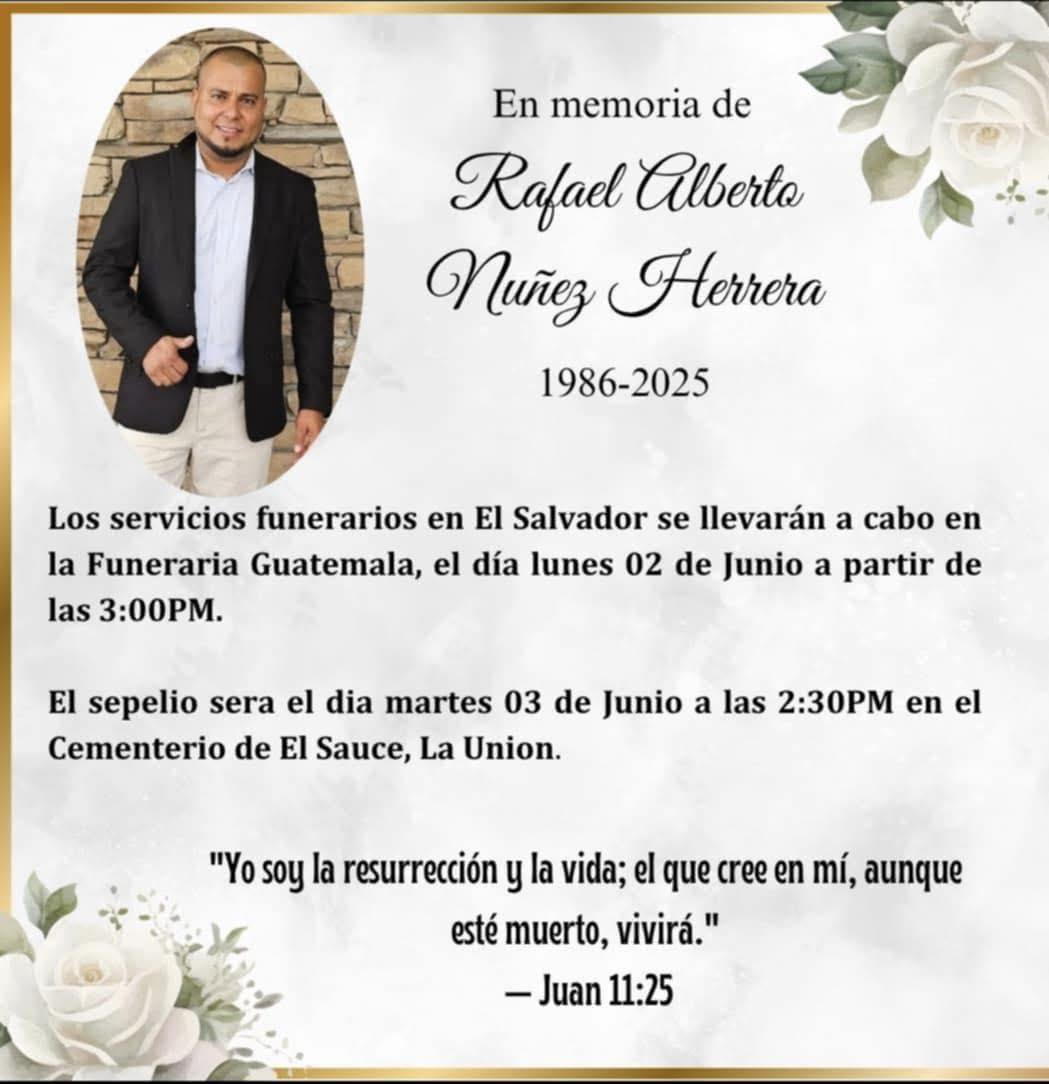 Distrito - La familia Núñez Herrera, informa que el cepelio de quien en ...
