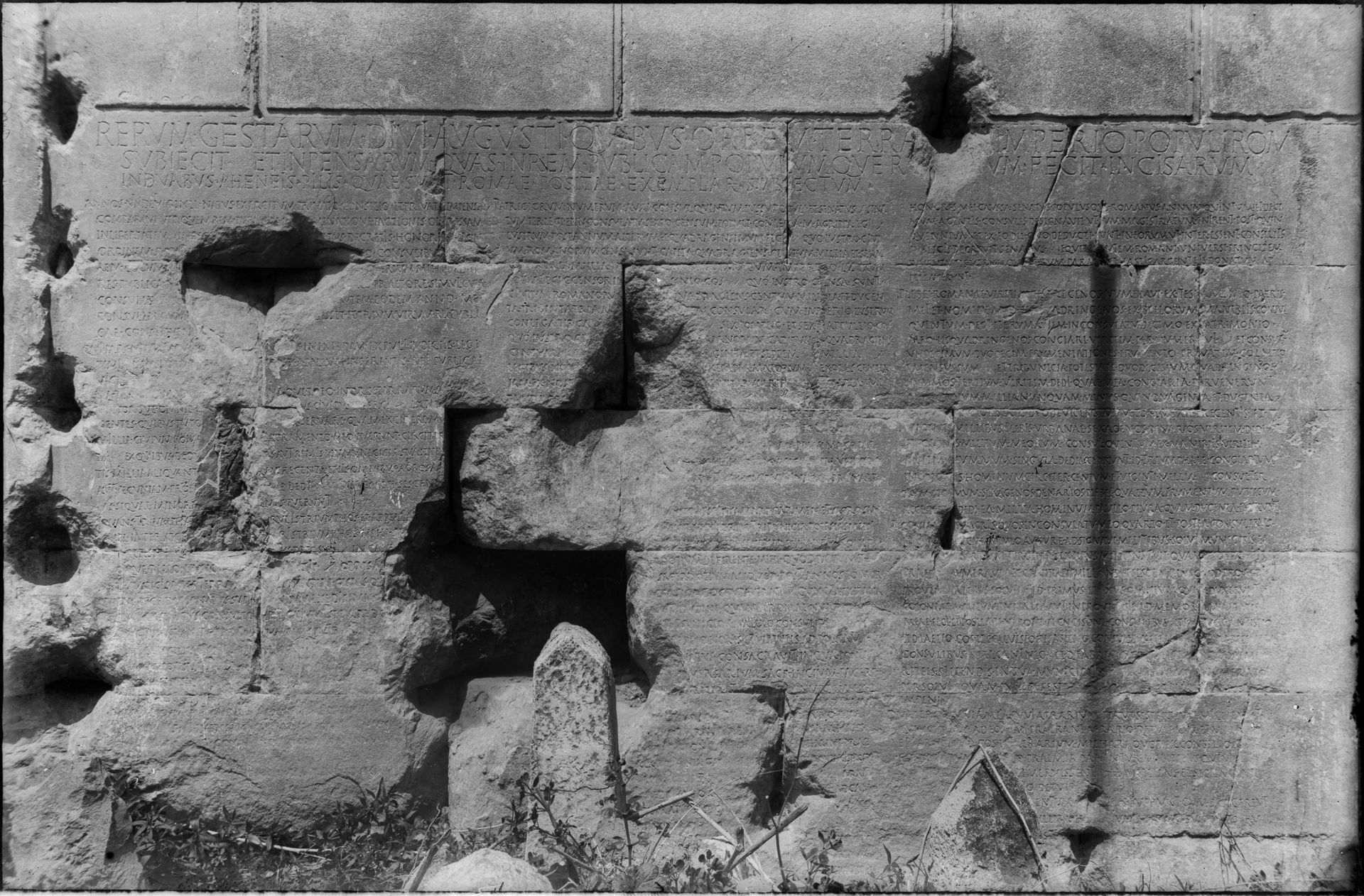 Garstang - This digitised glass plate negative shows a section of the ...
