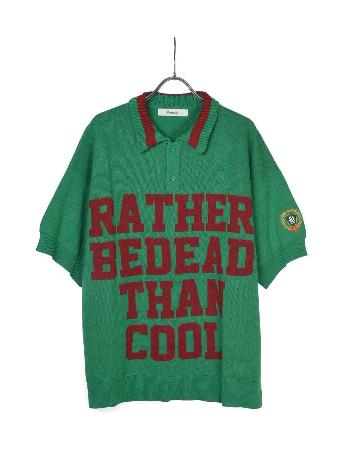 Russeluno Reboot】 KNIT BIG POLO 商品コード:RB-82154 https://ec 