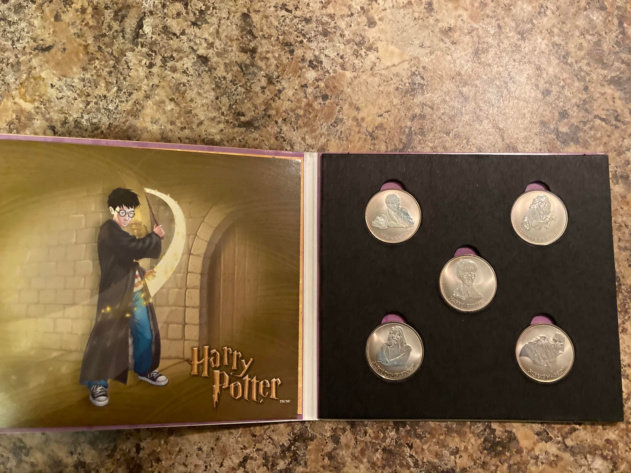 Hey everyone! So I have a set of 3 coins from Harry Potter and the