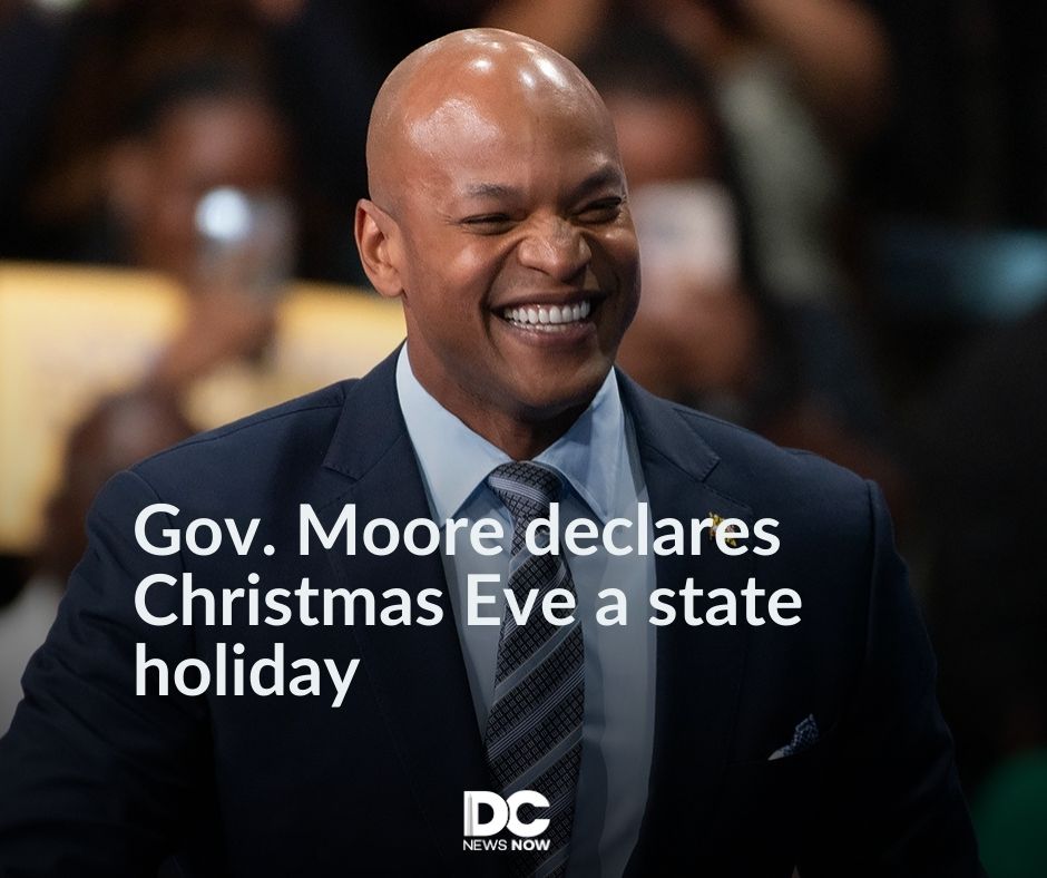 DC - Gov. Wes Moore is spreading the holiday cheer this Christmas and ...
