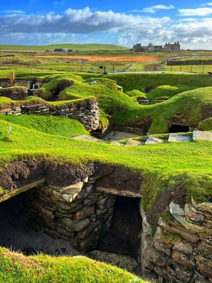 Earth - Skara Brae, situated on the Orkney Islands of Scotland, is ...