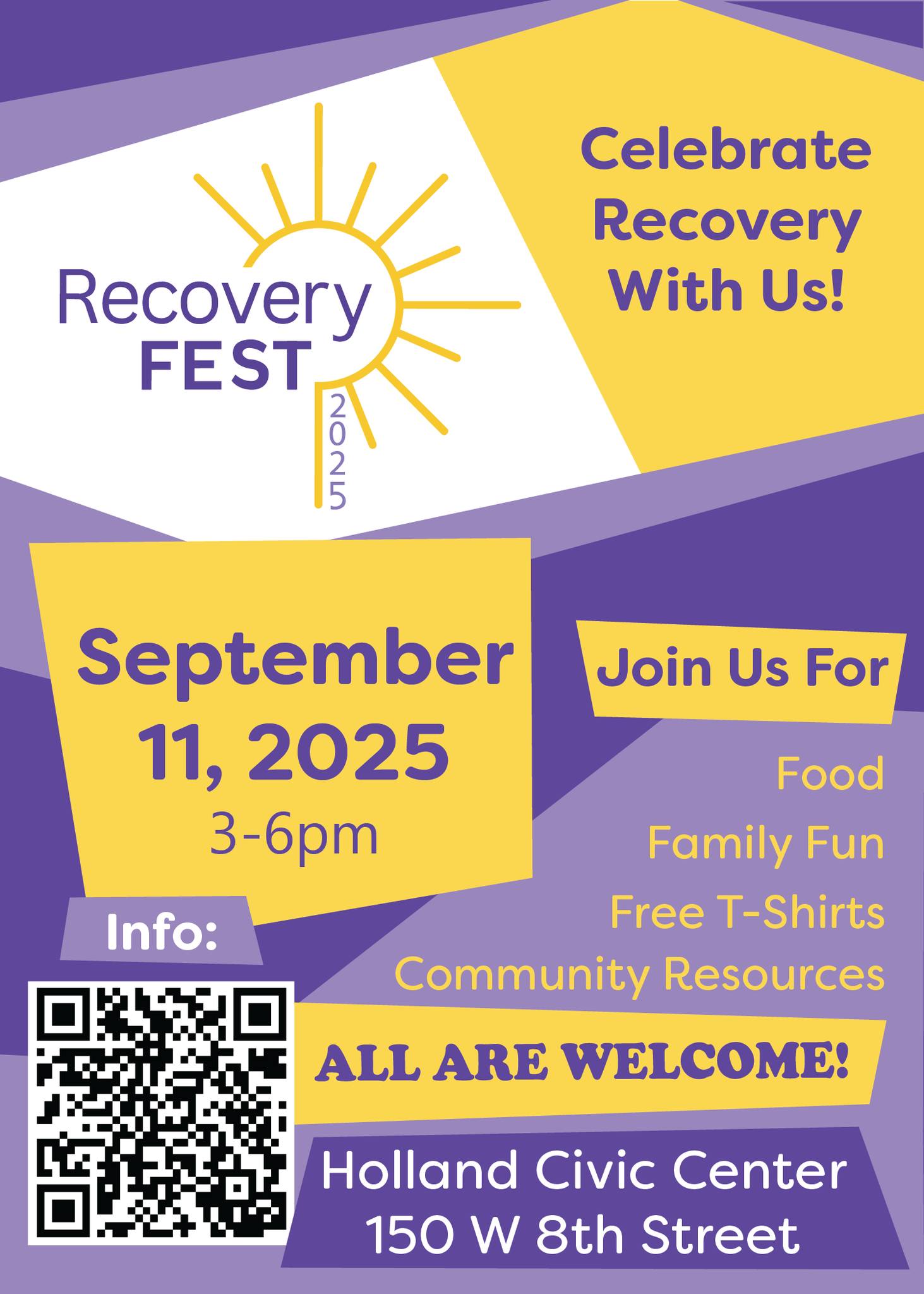 Community - SAVE THE DATE! Recovery Fest 2025 is taking place on ...