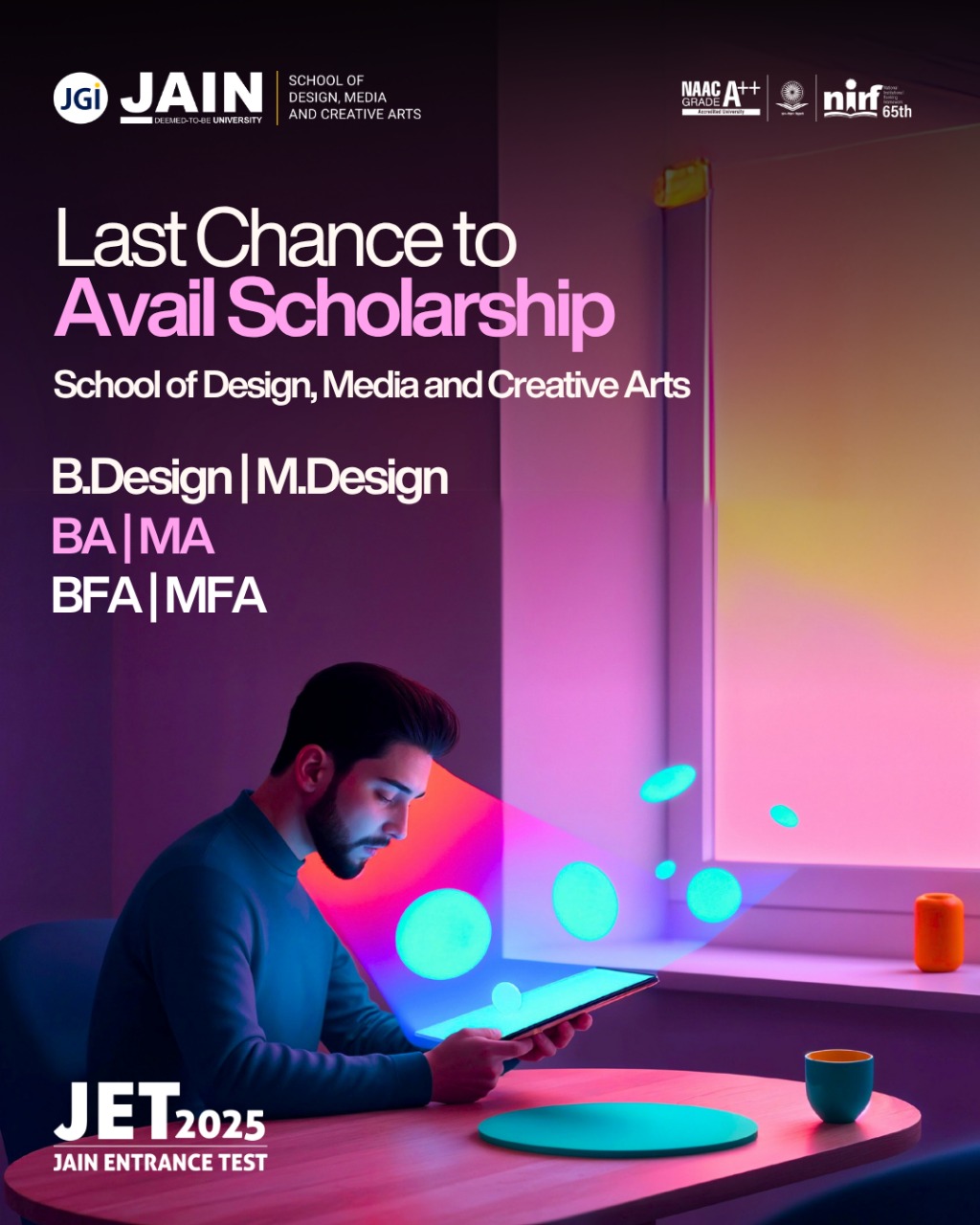 School of Design, Media and Creative Arts | Bangalore