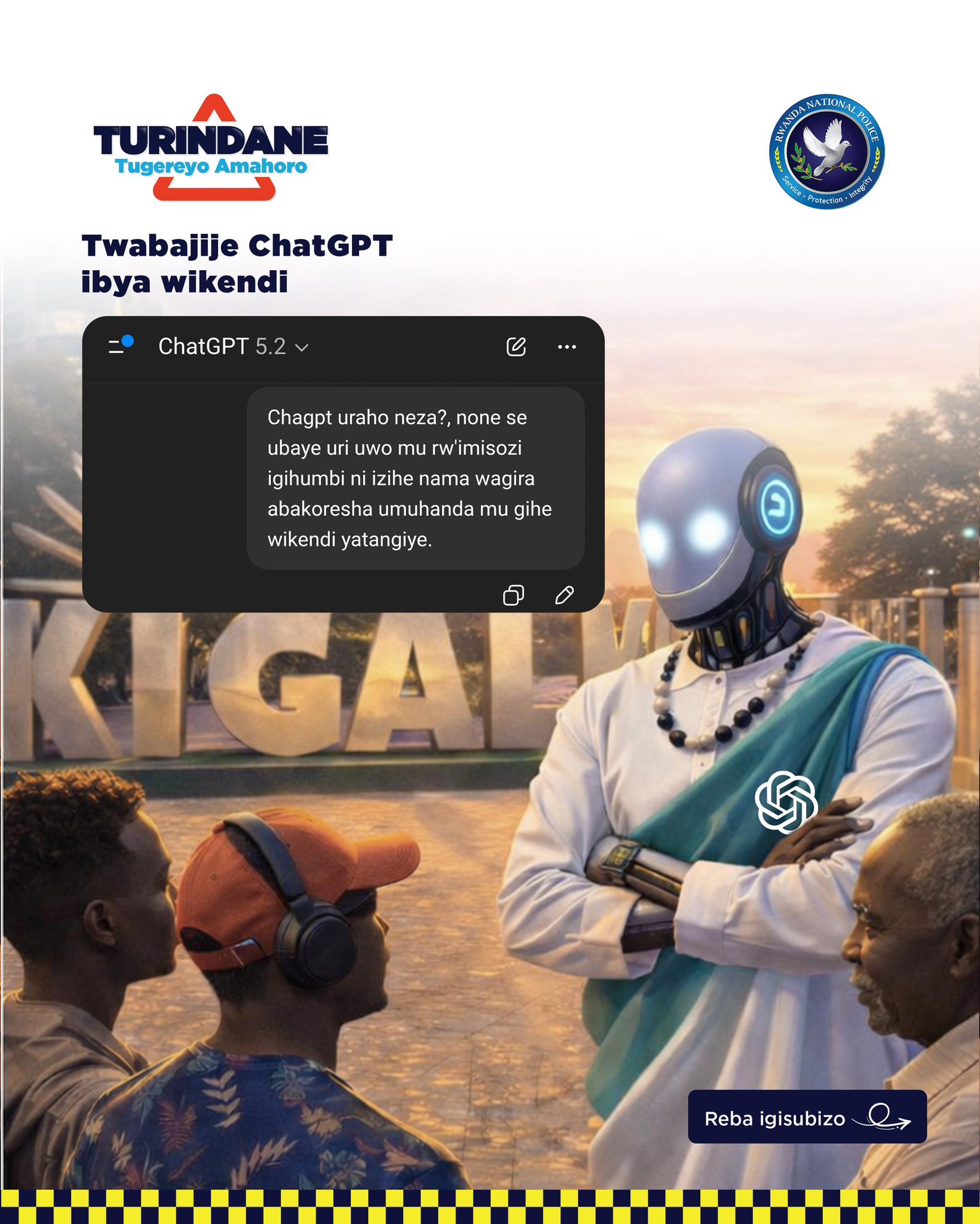 Rwanda - Good morning, We would like to inform the public that due to ...