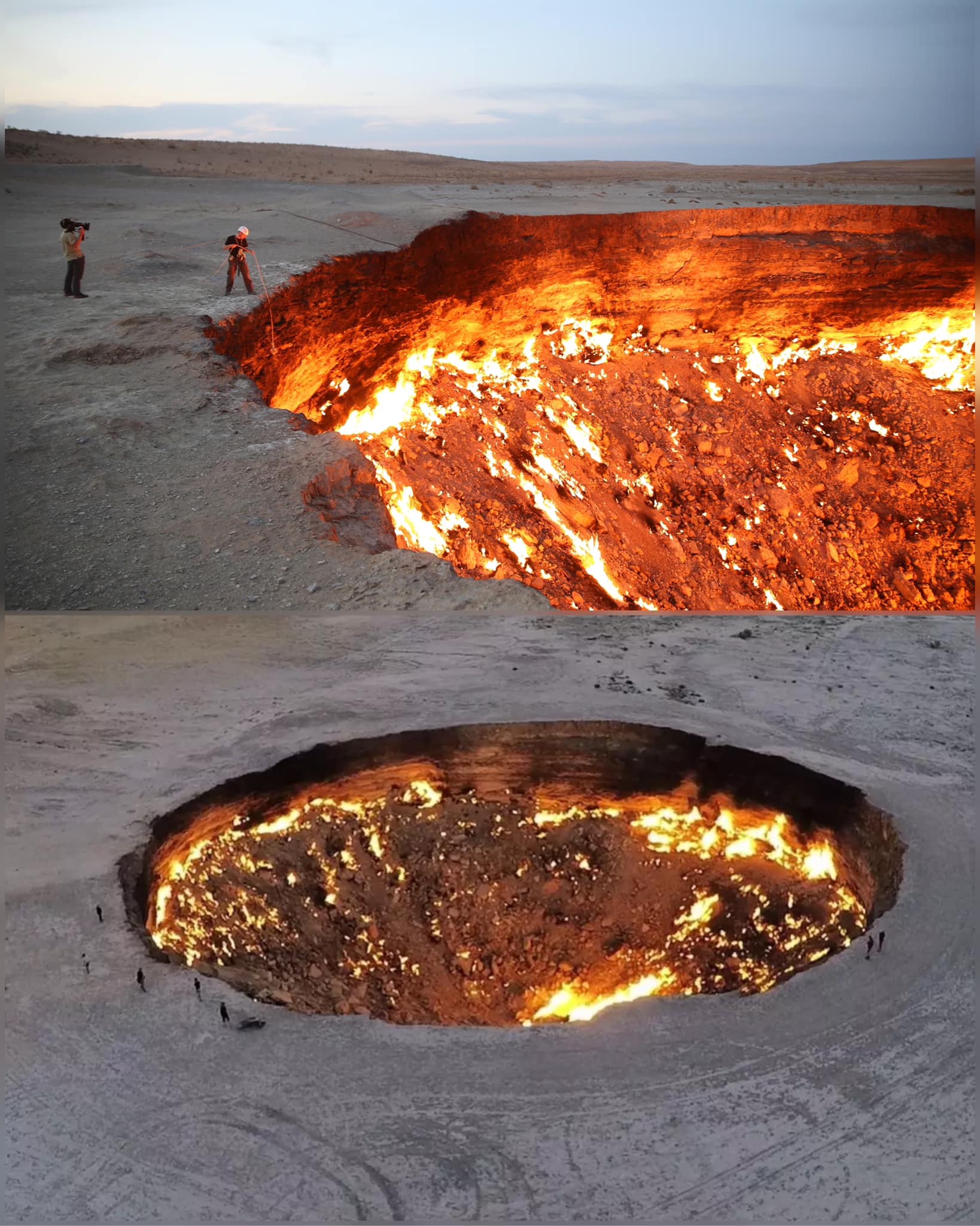 Just - The “Door to Hell” in Turkmenistan is an astonishing and ...