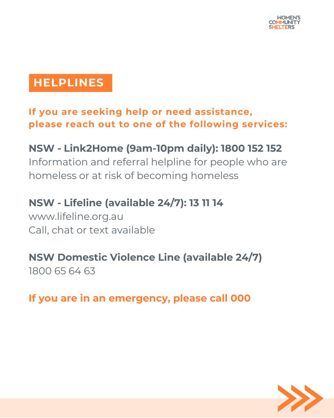 Women's Community Shelters... - Women's Community Shelters